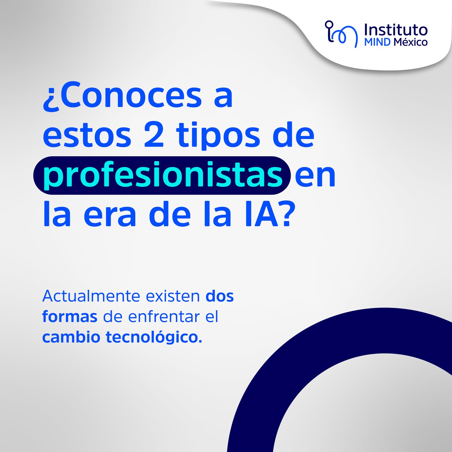 En la era de la Inteligencia Artificial, la diferencia no está en la tecnología, sino en cómo decides usarla.
Descubre qué tipo de profesional eres. 👇
#IA #Innovacion #GrowthMindset #AprendizajeContinuo #Exito