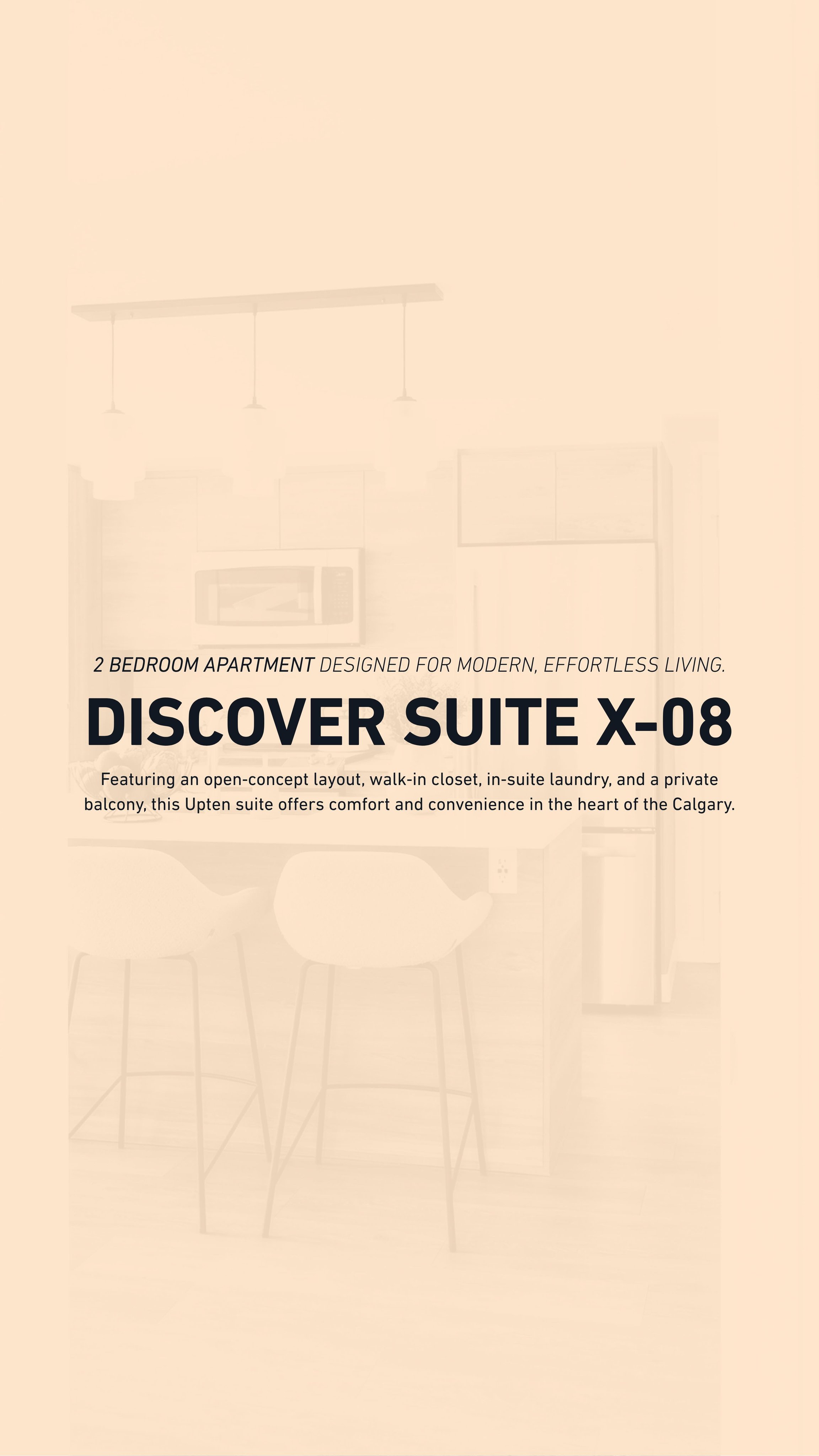 Meet Suite X‑08 — a 2 bed, 2 bath apartment in downtown Calgary with modern finishes, walk‑in closets, and in‑suite laundry. Thoughtfully designed for elevated city living.
📍 Upten | Book your tour today
#LiveUpten #CalgaryApartments #DowntownYYC #LuxuryRentalsYYC #2BedroomApartment