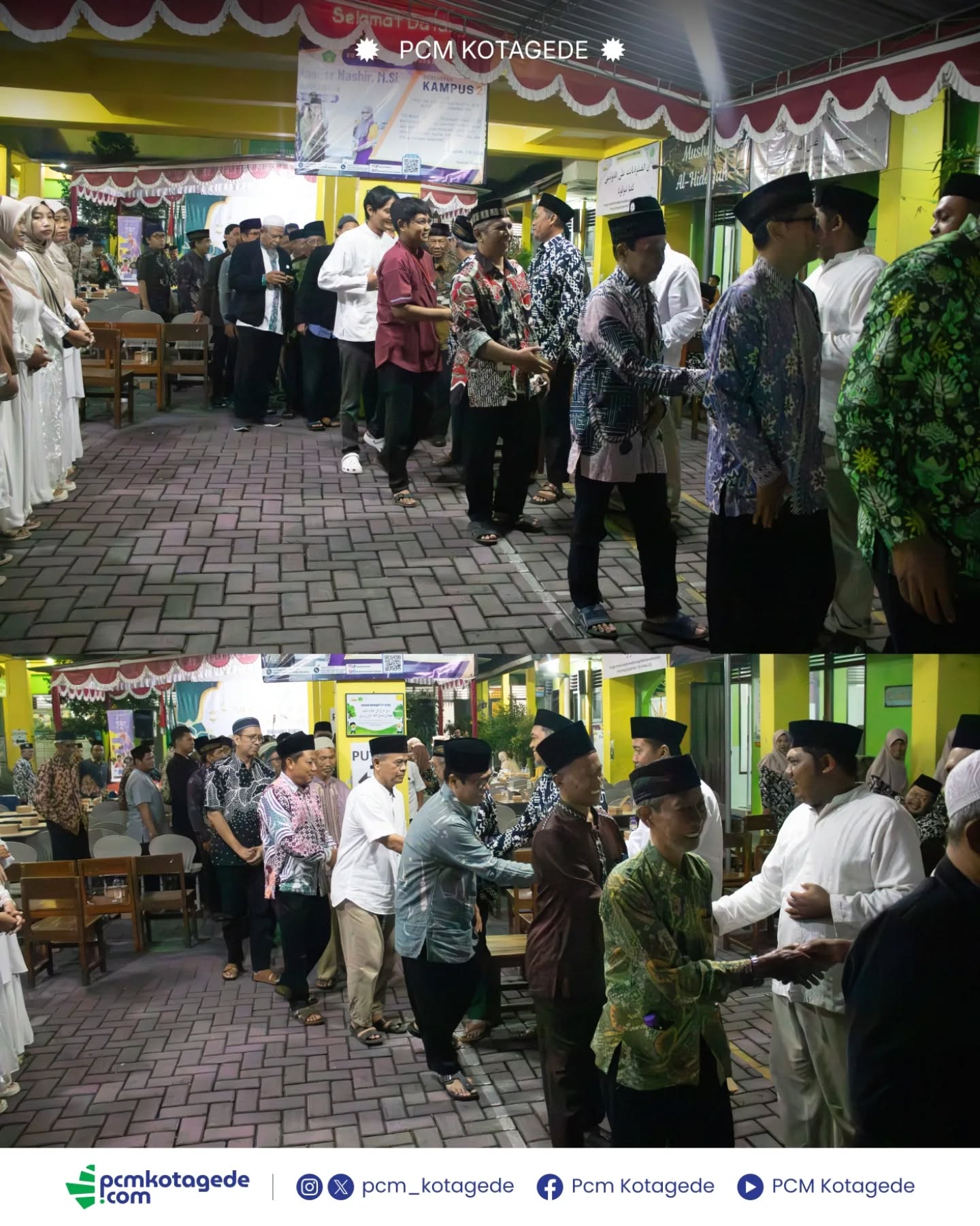 Dalam momen Silaturahmi Syawal & Halalbihalal PCM Kotagede 1447 H, kita dipertemukan untuk saling memaafkan, menguatkan ukhuwah, dan memperkokoh langkah bersama dalam dakwah dan pengabdian
Semoga setiap jabat tangan membawa keberkahan, setiap senyuman menghadirkan ketulusan, dan setiap pertemuan menjadi penguat kebersamaan kita 💚
Taqabbalallahu minna wa minkum, mohon maaf lahir dan batin 🤝🏽
#SilaturahmiSyawal #Halalbihalal #PCMKotagede #Muhammadiyah #Syawal1447H UkhuwahIslamiyah Kotagede