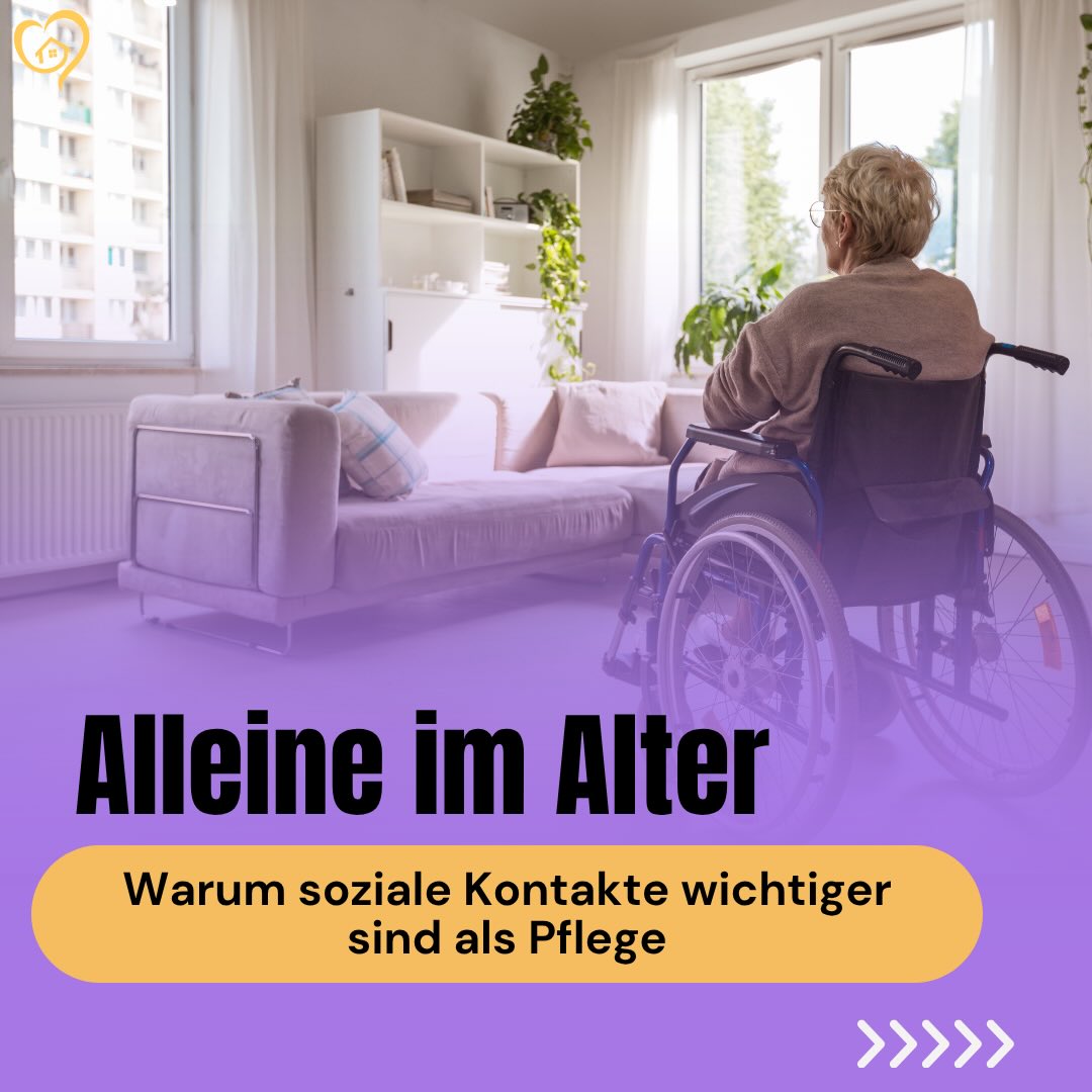Alleine im Alter ist kein Einzelschicksal.
Viele ältere Menschen sind nicht krank.
Sondern einsam.
Und genau das wird oft übersehen.
💭 Ein Gespräch.
💭 Ein Besuch.
💭 Ein bisschen Zeit.
Das sind keine Kleinigkeiten.
Das ist Lebensqualität.
Soziale Kontakte geben Halt, Freude und Sicherheit.
Sie können mehr bewirken als jede Maßnahme allein.
Wir unterstützen unsere Klient*innen deshalb nicht nur im haushalt und bei Begleitungen oder Einkäufen, sondern sind auch menschlich an ihrer Seite. Mit Zeit, Nähe und echter Begleitung. ❤️ #pflegemitherz