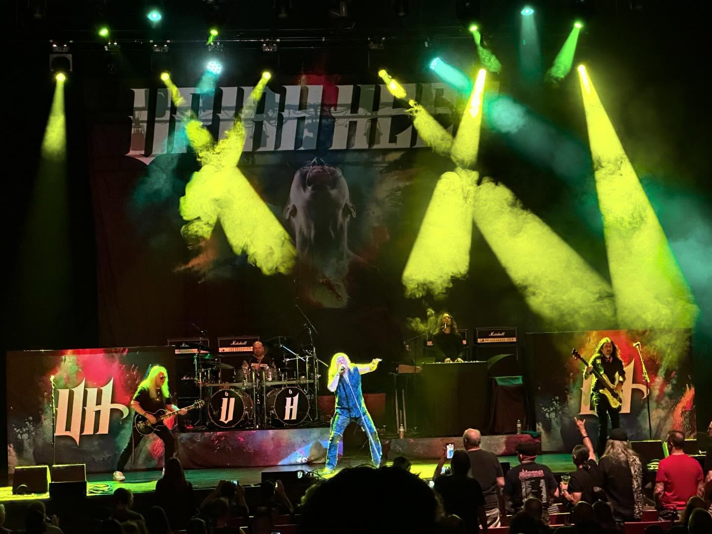 @uriahheepofficial was freaking awesome tonight! Such a great show!