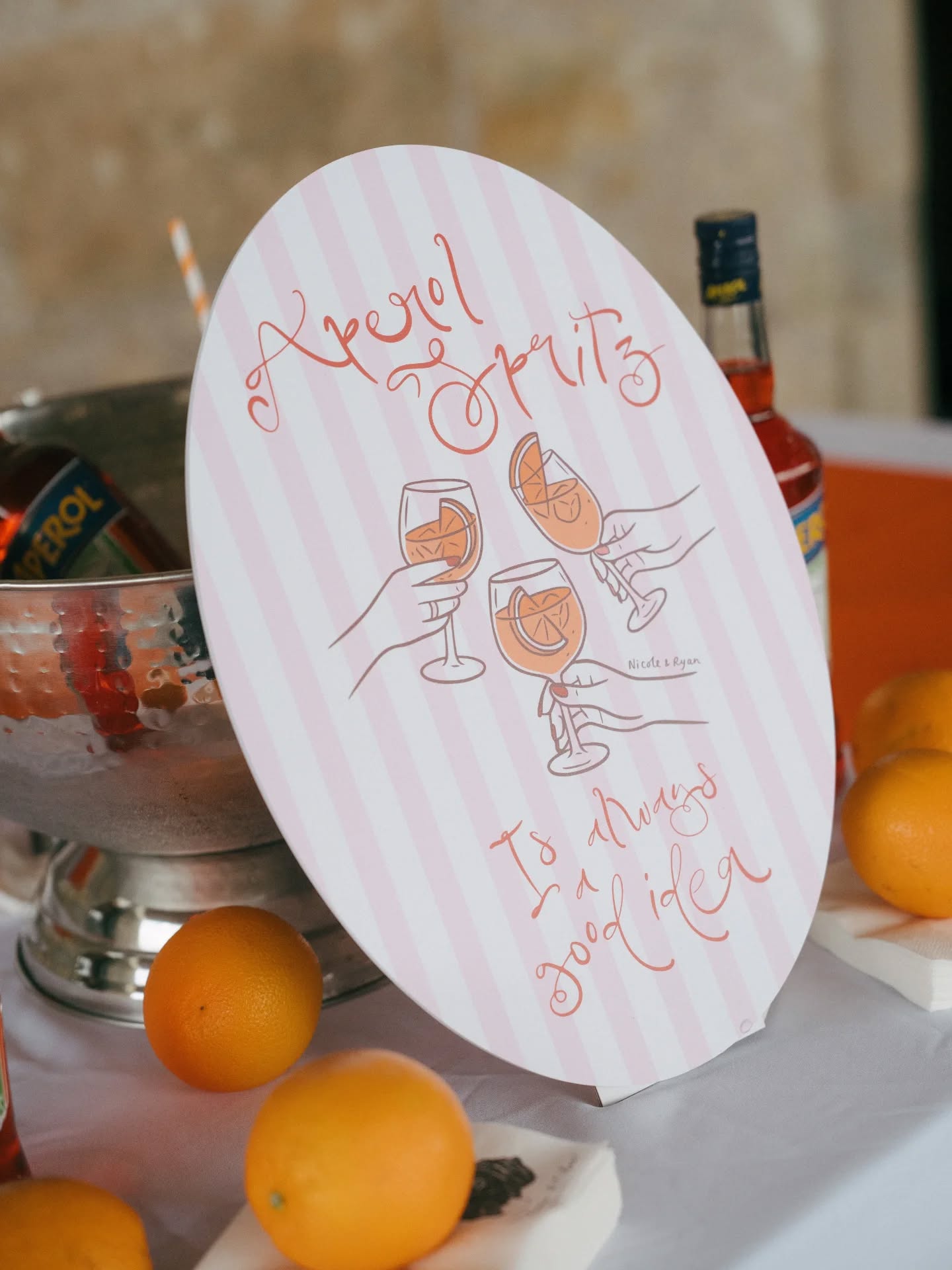 Aperol Spritz is always a good idea ☀️🍊
For the loveliest Nicole + Ryan
Photography: @georgiasmithphotography
Venue: @roseberyestates
Flowers: @wearegloam
Stationery: @mapleandrae
Catering: @wilde_thyme
@aperolspritzuk
#weddingstationery
#RoseberyEstates
#aperolspritz