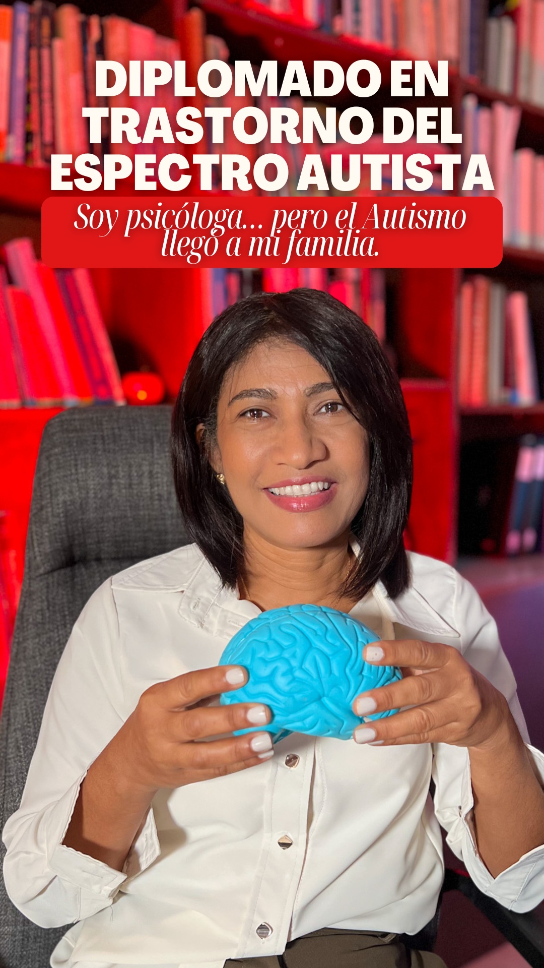 Testimonio real | Impacto profesional
“La formación en Autismo no solo amplió mis conocimientos, transformó mi forma de intervenir como psicóloga clínica.”
— Psic. Francia Sánchez
El Diplomado en Autismo (TEA) está diseñado para que puedas comprender, evaluar e intervenir con mayor precisión y seguridad en casos reales.
Formación basada en evidencia y
herramientas prácticas desde el primer módulo.
Si eres psicólogo/a y quieres especializarte en una de las áreas de mayor demanda, este programa es para ti.
Da el siguiente paso en tu carrera profesional.