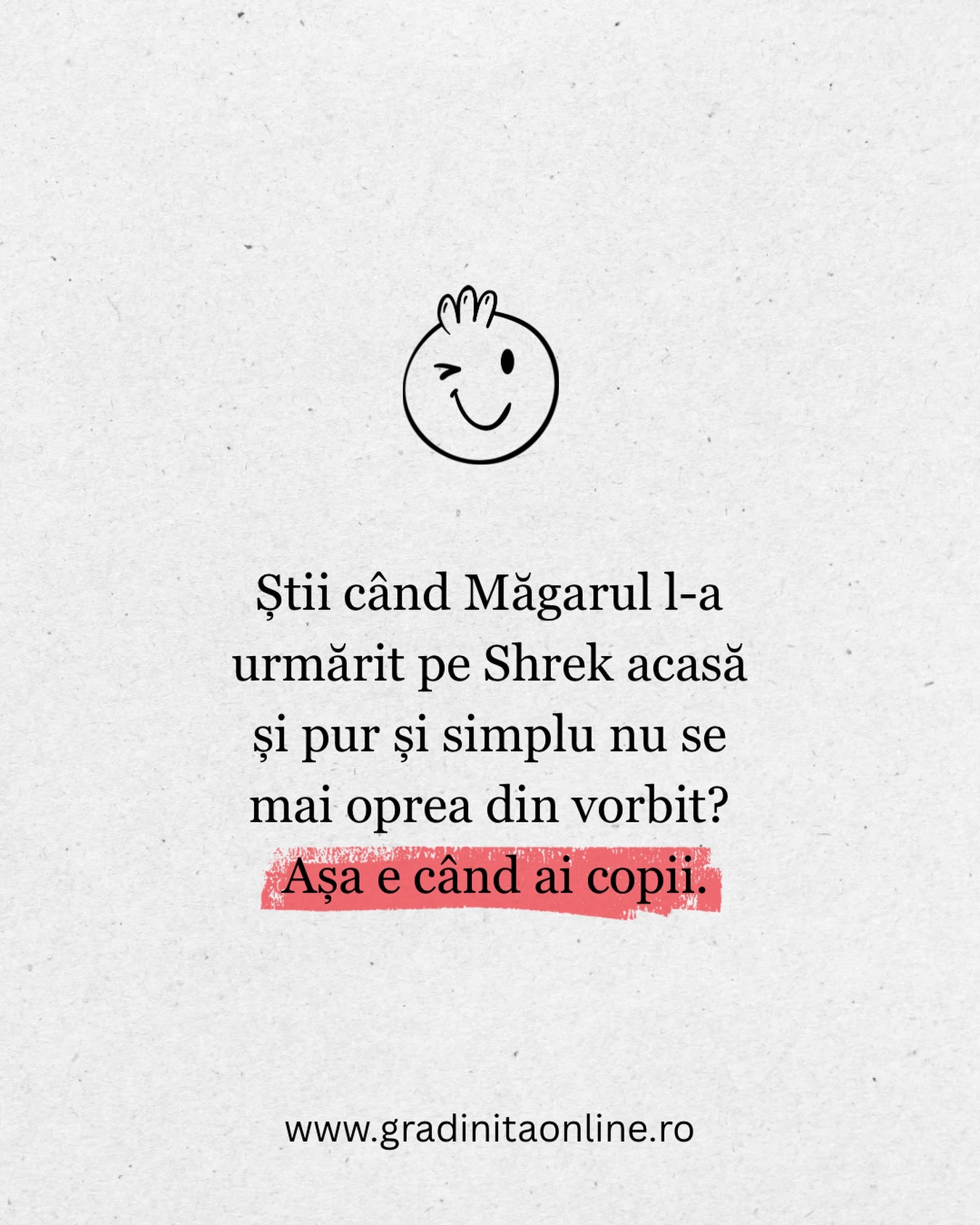 „Mami, știi că…?”
„Mami, dar dacă…?”
„Mami, de ce…?”
Și așa începe 😂
#gradinitaonline #parenting #viatadeparinte