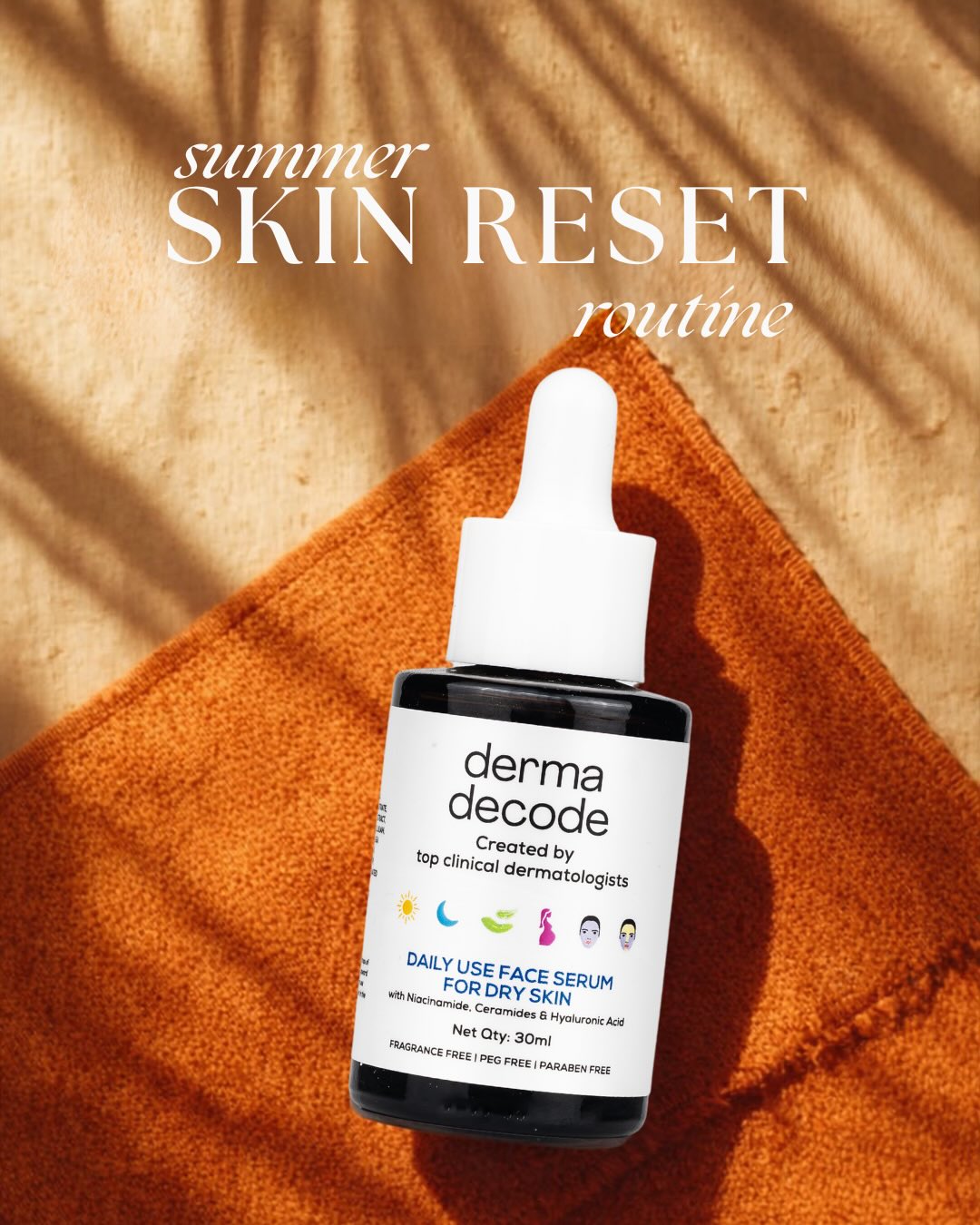 Hands on bed sheets.