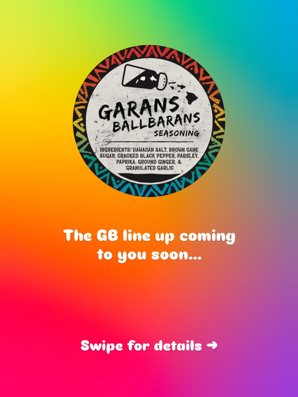 Hope to see all of you soon at the @kaneohenightmarket come get all your GB needs and support other local vendors 🤙🏽