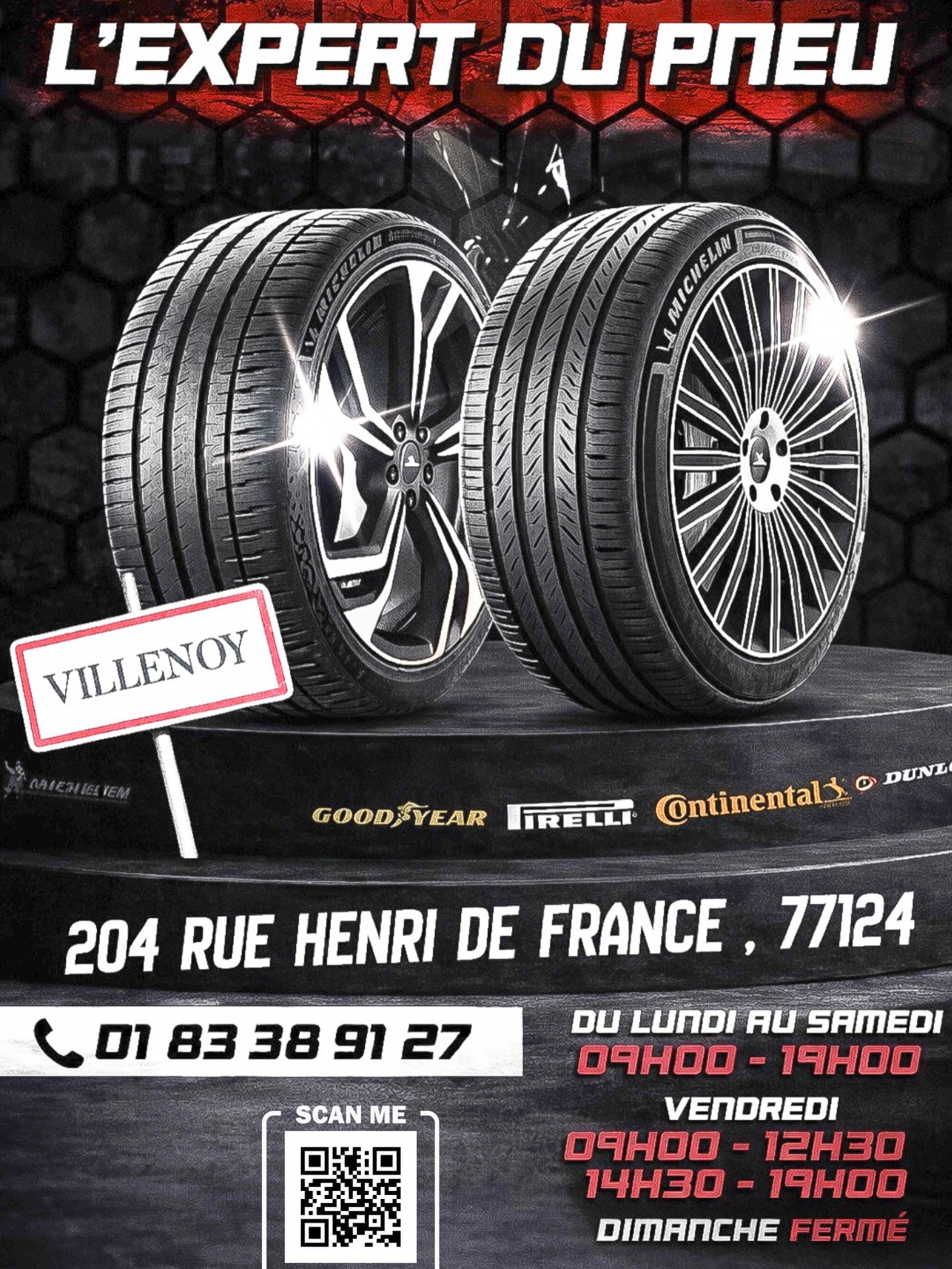 🚗 𝑽𝒆𝒏𝒆𝒛 𝒑𝒓𝒐𝒇𝒊𝒕𝒆𝒓 𝒅𝒆 𝒏𝒐𝒔 𝒔𝒆𝒓𝒗𝒊𝒄𝒆𝒔 chez KSM Performance
🔧 Montage & rééquilibrage de pneus
👉 Véhicules toutes marques
🛞 Vous aussi, venez changer vos pneus chez KSM Performance !
📍 204 rue Henri de France, 77124 Villenoy
📞 01 83 38 91 27
🌐 garageksm.fr
#garage #pneus #montagepneu #77 #ksmperformance