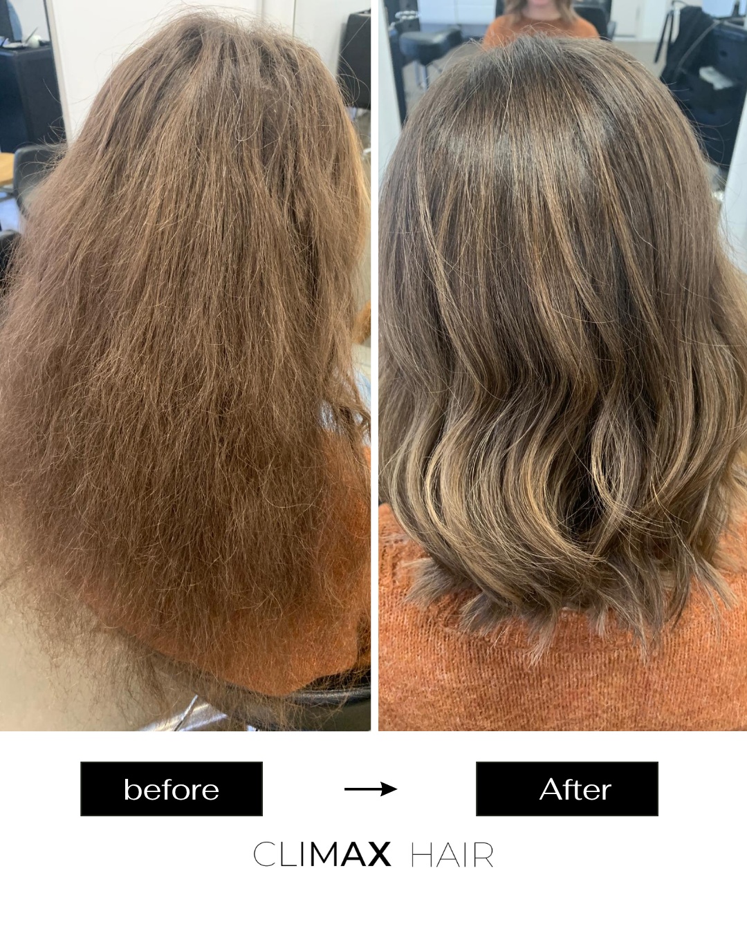 Van pluizig en onhandelbaar naar een strakke bob met subtiele lichtjes. Goed vakwerk maakt echt het verschil. 👏🏼
Afspraak maken? Boek via de link in onze bio.
#ClimaxHair #BobKapsel #KapperHeerlen #HaarTransformatie #Limburg