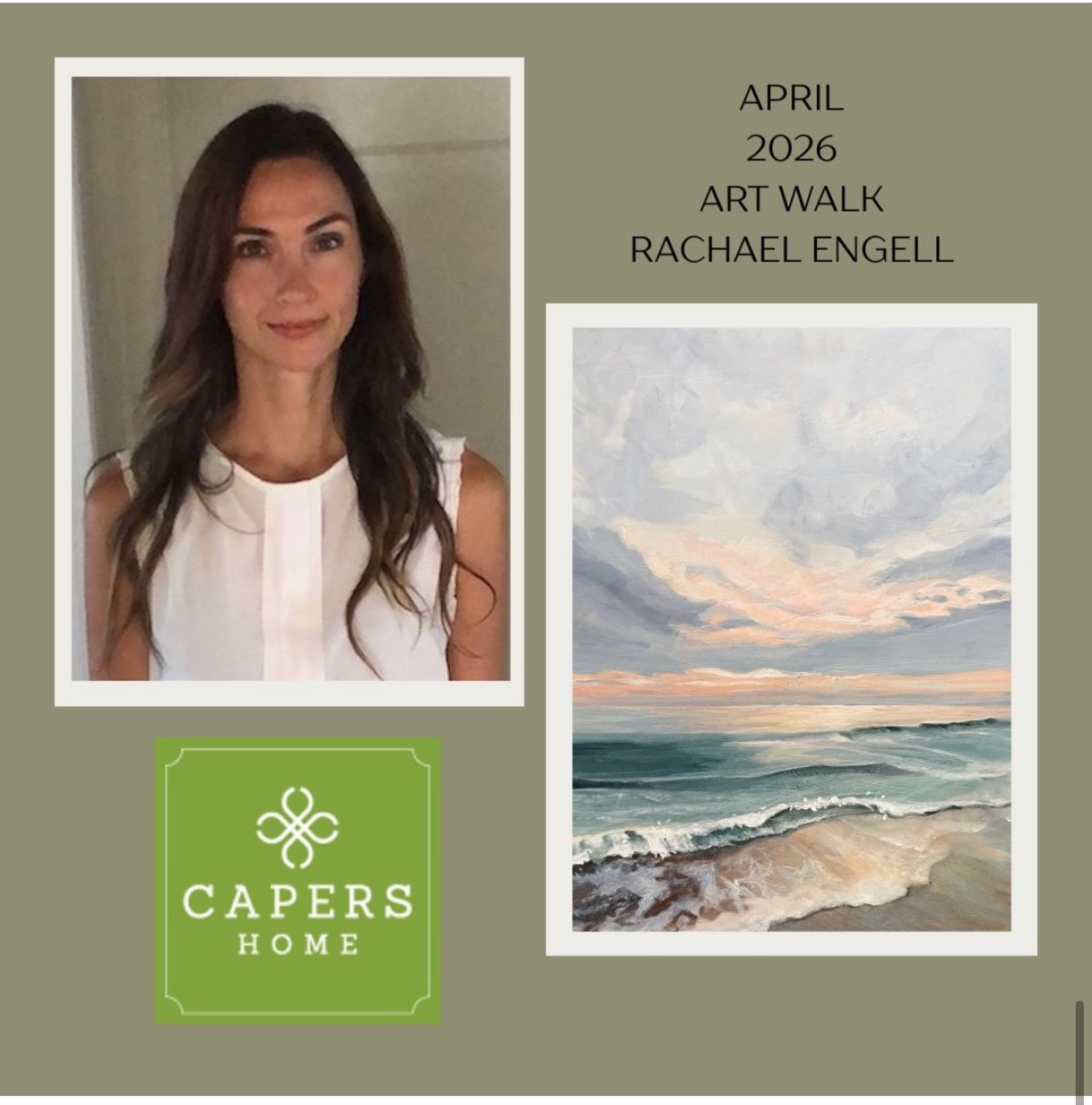 Art Walk this Thursday from 5pm-late in West Seattle! Iāll be at Capers if you want to stop in and say hi š