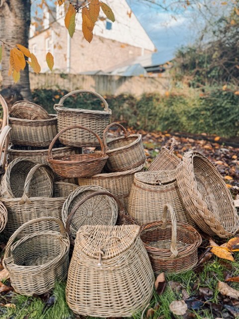 Introducing our Spring Brocante Exhibitors 🌿
@lydiaswillowweaving
It’s hard to believe that this beautiful collection of handmade willow baskets are made by someone so young and talented. Lydia started making baskets at the age of just 17 and her work is extremely detailed and accomplished 🤎
Using locally grown Somerset willow, Lydia works from her studio creating these wonderfully useful pieces. We are delighted that she will be joining us in May at the Spring Brocante, and you’ll find her stand in the Garden Marquee @larmertree alongside other artisan makers 🌿
We hope you can join us too over the May Day weekend for another beautiful event in this stunning location 🌿
Sunday & B/H Monday 3 -4th May 🌿
Larmer Tree
10 - 3pm each day
Artisan Makers | Textiles | French Brocante | Stationery | Art | Lifestyle & Wellbeing | Decorative Antiques | Vintage Treasures