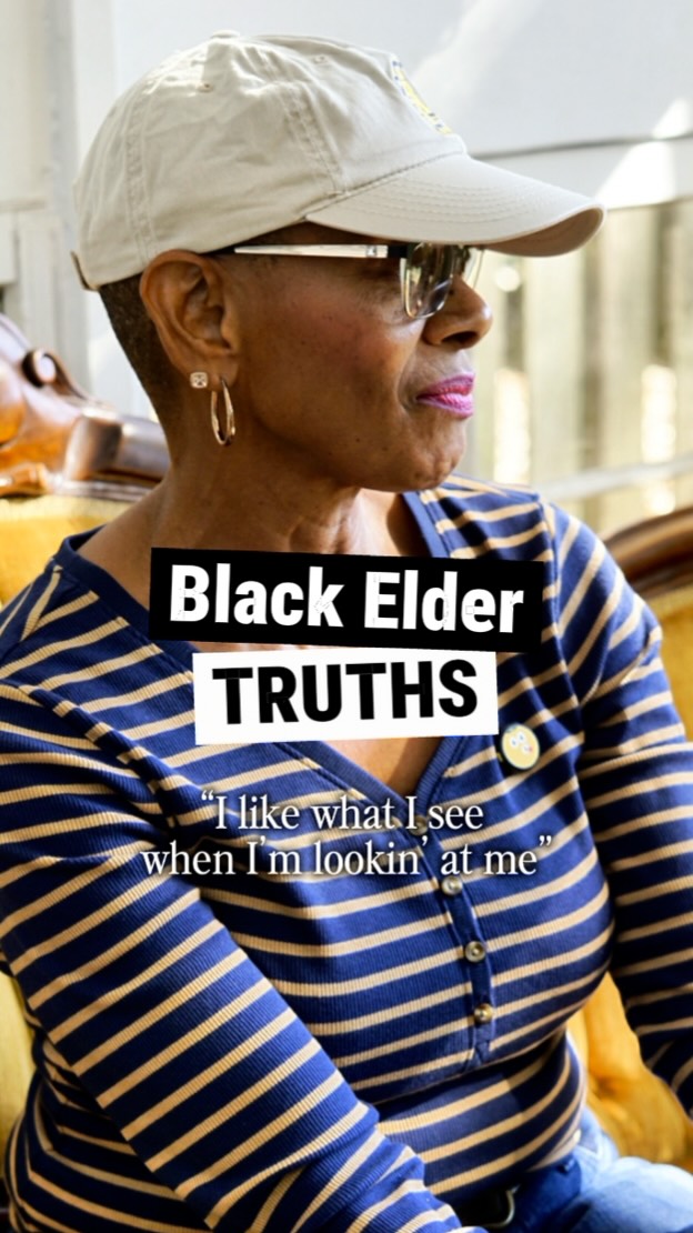 Today’s beauty culture makes it hard for women to love what they see when they look in the mirror. We’re told wrinkles are bad, having a “gut” is not attractive, and so much more.
Yet, this Black elder has found joy in caring for herself, reached her goals, and genuinely loves what she sees.