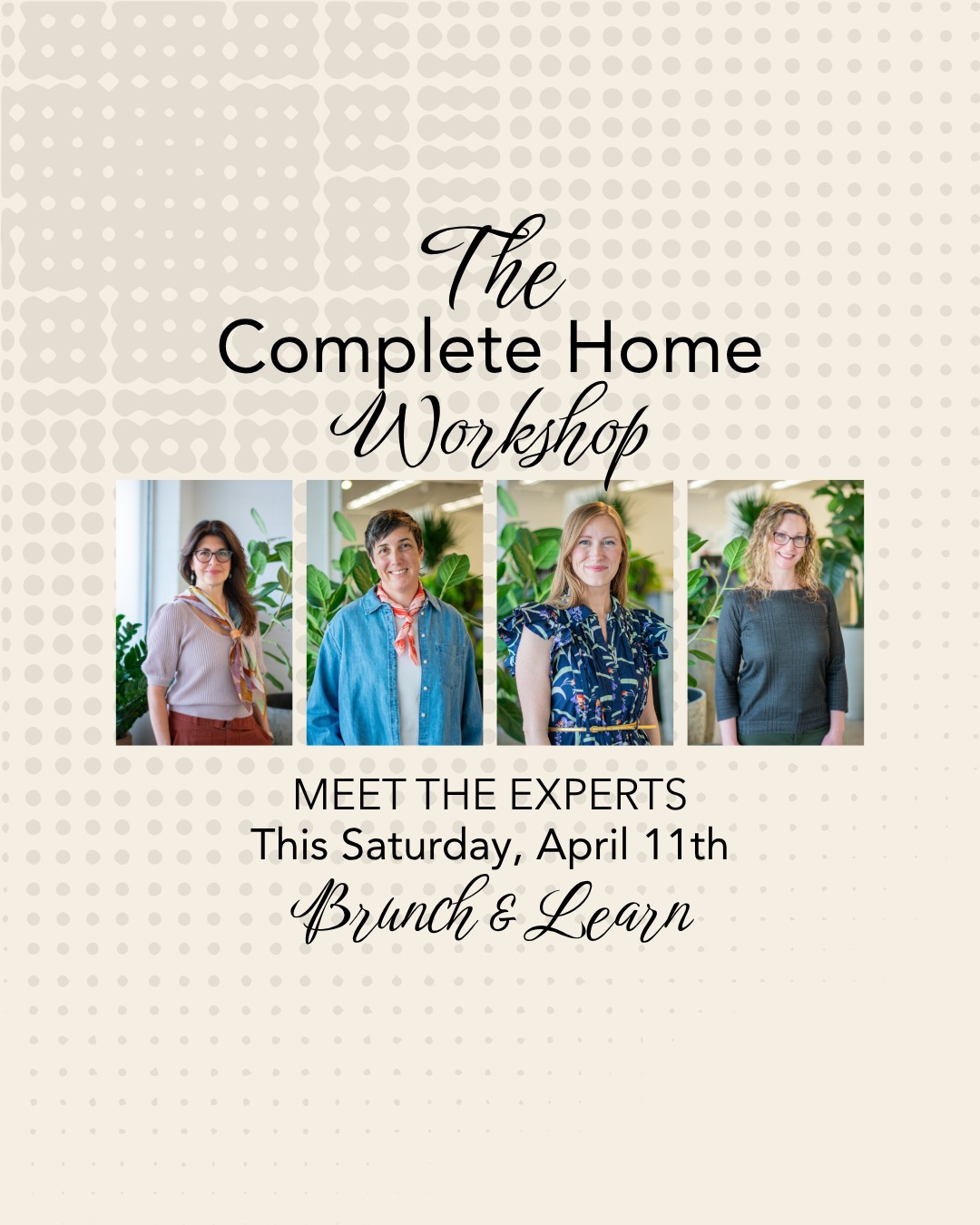 Before you start your next renovation, take a step back and hear from the experts.
The Complete Home Workshop brings together Austin an architect, designer, builders, and a landscape designer for a focused, collaborative session designed to help you plan your project the right way from the very beginning.
Through guided exercises, you’ll define your priorities, clarify your scope, and better understand what it takes to move from idea to execution.
You’ll also leave with a workbook full of practical templates to keep your planning on track long after the workshop ends.
@tacodeli Brunch + Workshop. April 11 at 11 AM.
Limited spots available. Registration at link in bio
Event: @completehomeaustin
Location: @daltile_austin288
Architect: @restructurestudio
Designer: @dreapetersinteriors
Landscaper: @seedlings_atx
Contractor: @simplyhomeaustin
Emcee: @amy_hageman
Meet our Sponsors:
@bentwood.austin
@trisupply
@tailoredclosetcentralatx
@facetsofaustin
@themarketplaceatx
@austin_home
