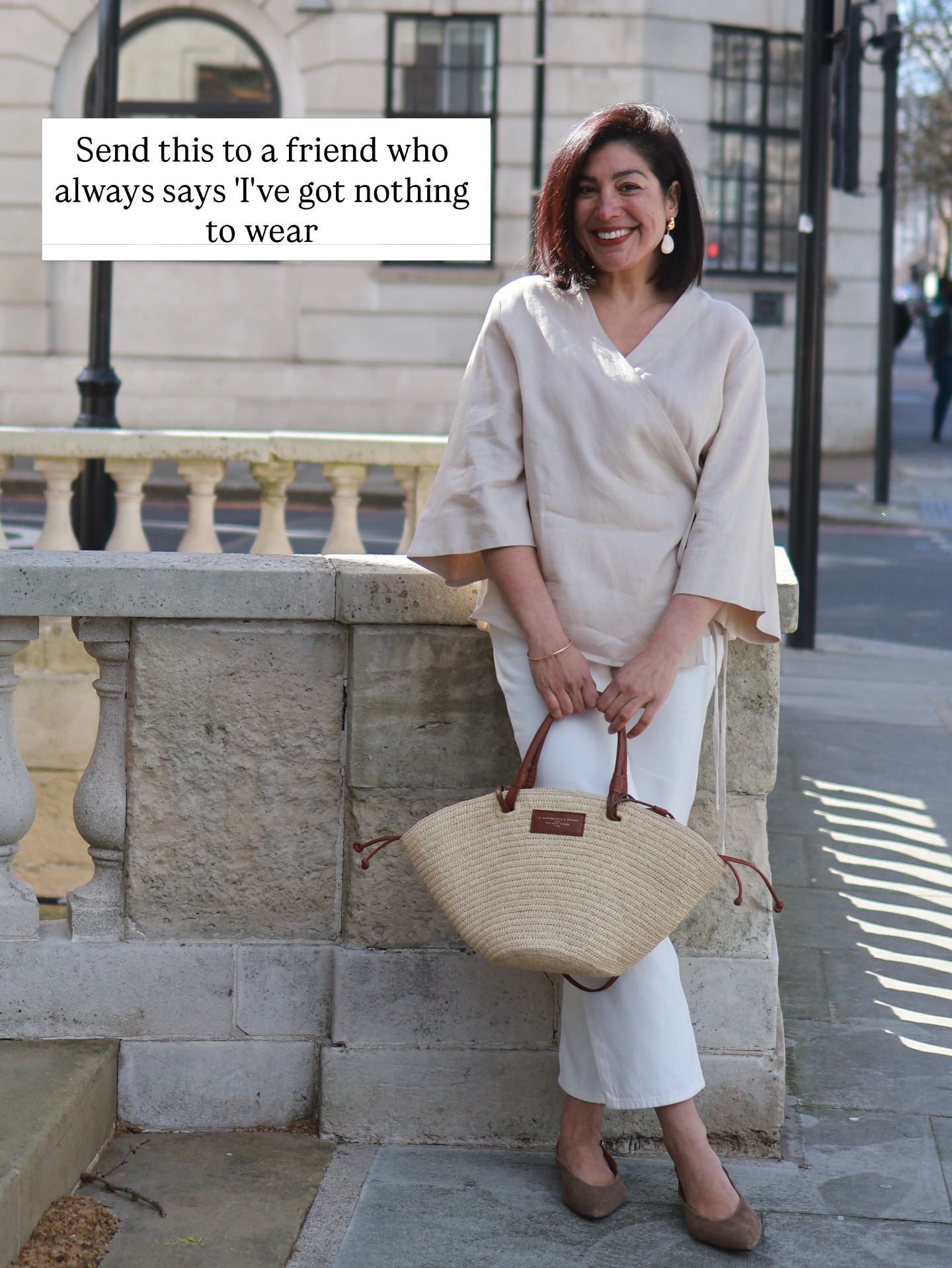 We all get stuck in a style rut sometimes. Here are a few outfit ideas that hopefully will help you out 🫶🏽
Send it to a friend for style inspiration!
.
Style ideas, love your wardrobe, style, jeans, linen, leopard print, loafers, stripes, stripy shirts, white cropped jeans.