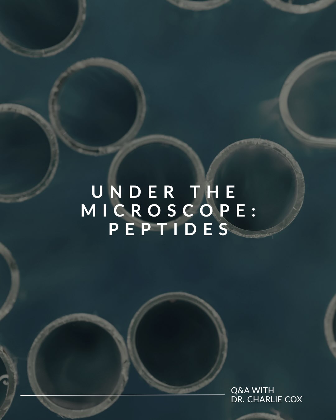 Peptides are attracting growing attention across wellness and aesthetics, but the science is often more complex than the headlines suggest.
In conversation with Dr Charlie Cox, we explore how these signalling molecules function in the body, and why interest has accelerated in recent years. While some mechanisms are biologically plausible, evidence remains variable, and much of what circulates publicly is still anecdotal. In the UK, peptide-based treatments are tightly regulated, and many compounds discussed online are not approved for general clinical use.
A measured, clinically guided approach remains essential.