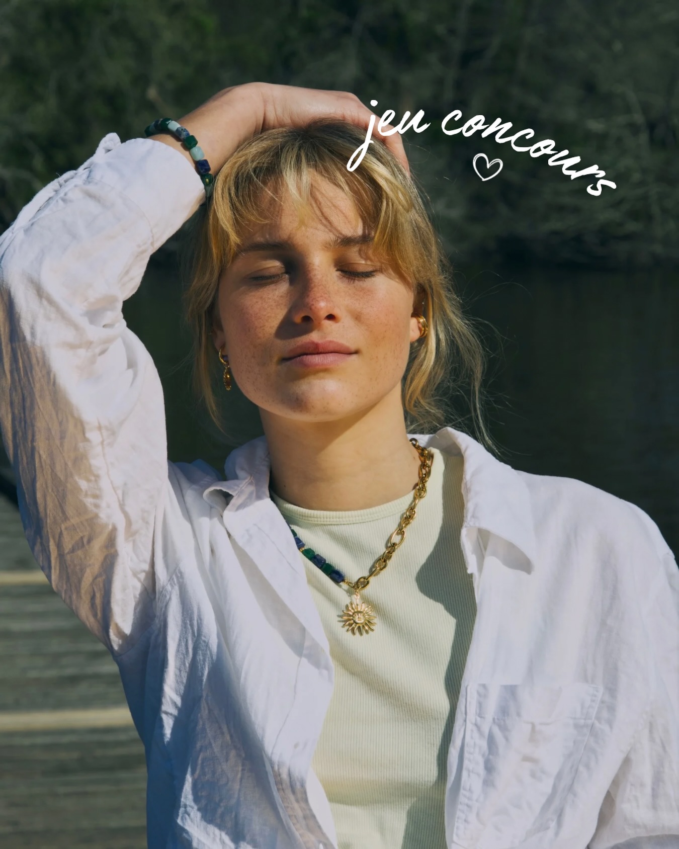 ✨ JEU CONCOURS ✨
Pour célébrer l’arrivée de notre nouvelle collection -Reflets bleus- on vous fait gagner un bon cadeau de 100€ valable sur tout le site !
De quoi faire le plein de soleil dans votre boîte à bijoux pour le printemps ☀️
Pour participer :
1️⃣ Suivre notre compte
2️⃣ Liker ce post 💛
3️⃣ Identifier 2 ami(e)s en commentaire (ou + of course)
4️⃣ Bonus : partage ce post en story pour multiplier tes chances
⏳ Fin du concours : dimanche prochain
📣 Résultat annoncé en story le lendemain
Bonne chance à toutes & tous 🌼