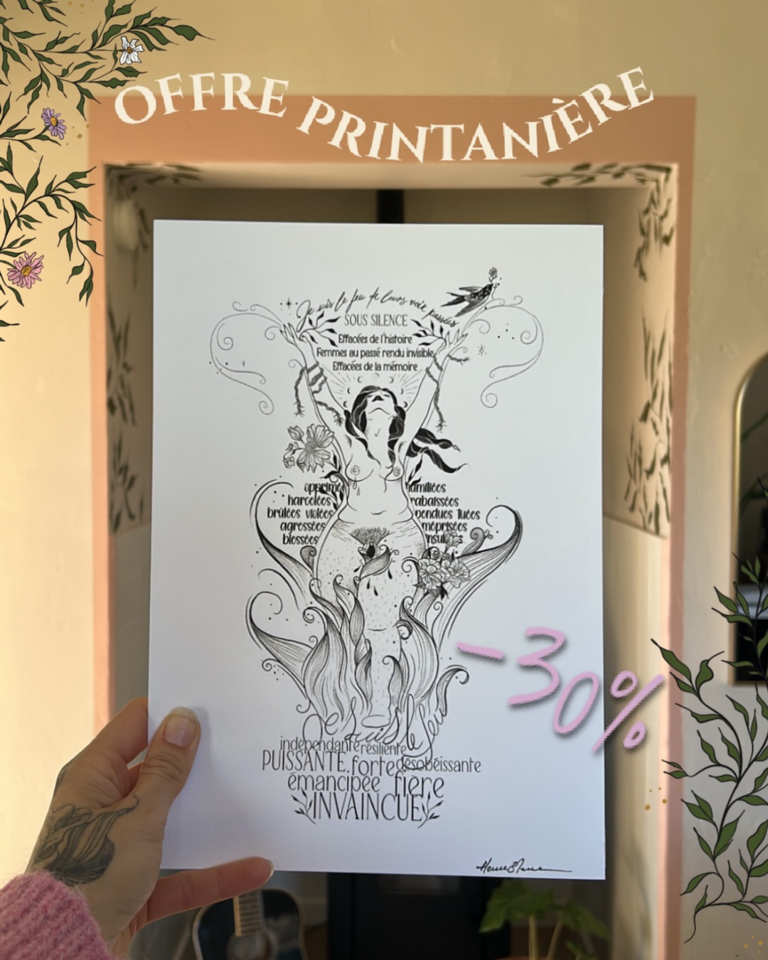 Profitez de -30% sur la boutique 🌙 jusqu’à demain, mercredi 08/04.
Je suis appelé vers d’autres choses. Je ne sais pas encore quoi, ni comment, à quoi ça va ressembler…. Mais je sais que j’ai besoin de mouvement. Alors beaucoup de choses vont disparaître.
C’est le dernier moment de vous offrir les affiches qui sont là.
Avec une jolie offre printanière qui s’applique directement dans votre panier 💜
🌙 rdv sur la boutique www.fleure-bleue.com
Le lien est dans la bio 🫶🏼