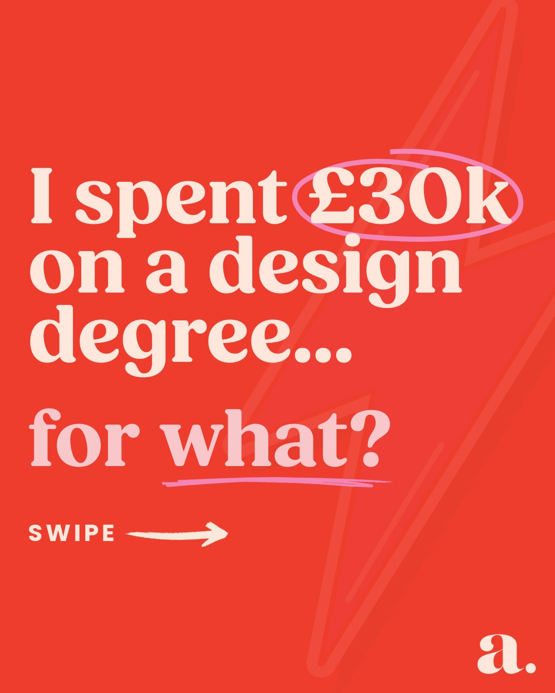 I’ve gone back and forth on this for years. I’m grateful for my degree and I don’t regret it… but I’m also frustrated by it.
No one prepared me for freelancing. No one talked about building a business. And the kind of work I wanted to create wasn’t always taken seriously. Everything I know about actually running my design business? I learnt that myself.
My biggest inspiration was seeing other designers on social media building their businesses. Without them, I wouldn’t have had to courage to start.
Now I’m not saying that every design degree is like this, this is just my experience. Design and creative degrees are important, but I think they need to be vastly improved.
So all that debt (don’t even get me started on student loans and the interest rates)… was it worth it?
Drop your thoughts in the comments👇
#designdegree #branddesigner #logodesigner #freelancedesigner #graphicdesigner
