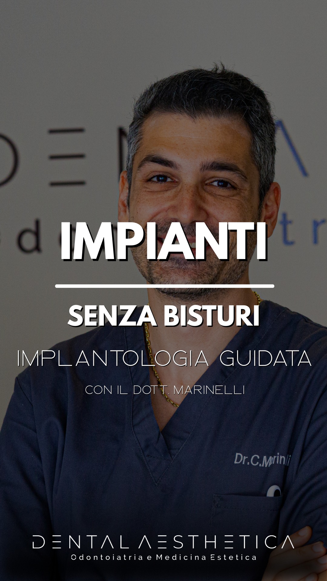 Sapevi che in Italia il 40% degli impianti è messo male?
Se stai valutando un impianto dentale, oggi esistono protocolli che permettono una pianificazione più precisa e un approccio meno invasivo rispetto a quanto molte persone immaginano.
✅Meno stress operatorio
✅Massima precisione
✅Niente bisturi e nessun punto di sutura
Nel nostro studio lavoriamo solo con implantologia computer guidata, per massimizzare la precisione chirurgica e minimizzare lo stress operatorio per il paziente.
Dental Aesthetica
✨ Odontoiatria e Medicina Estetica
📍 viale della Grande Muraglia 256, Roma zona EUR - Torrino
📱 375 88 47 069