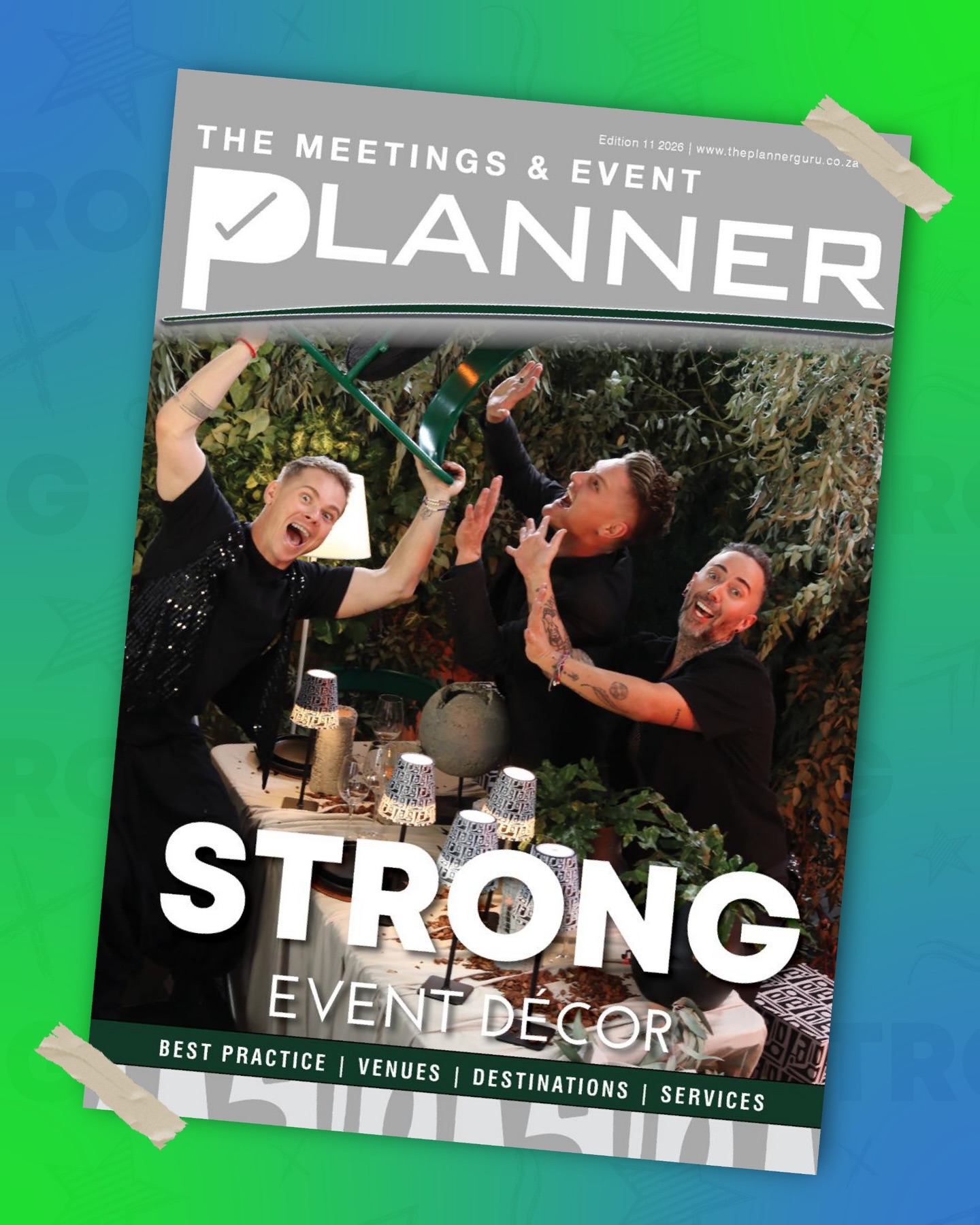 Celebrating a proud moment for @getstrongeventdecor featured on the cover of The Meetings & Event Planner Magazine, Edition 11 (2026).
A milestone that reflects our passion for transforming spaces into unforgettable experiences.
Read the full article - link in bio.