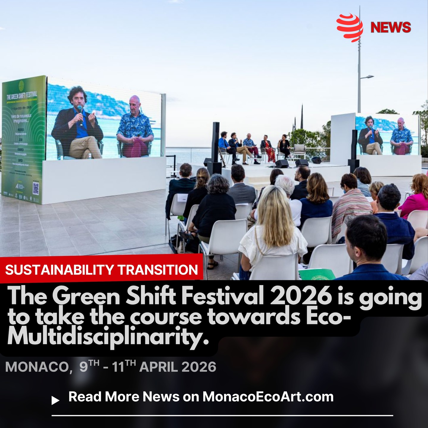 ✒🇲🇨 MONACŒCOART®
🗣️♻️💪 SUSTAINABILITY TRANSITION
SAVE THE DATE: Starting on the 9th April 2026
🇬🇧🇺🇸 The Green Shift Festival 2026 is going to take the course towards Eco-Multidisciplinarity.
🇫🇷 Le Green Shift Festival 2026 prend son envol sous le signe de l’éco-multidisciplinarité.
🇮🇹 Il Green Shift Festival 2026 prende il via nel segno dell'eco-multidisciplinarità.
🇪🇸 El Green Shift Festival 2026 comienza con la ecomultidisciplinariedad.
Read the full text of the article at: www.monacoecoart.com
#awareness #sustainability #future #sports #edutainment
#resilience #workshop #green #wellness #festival #performance
#dialogue #shift #talk #music #dance #concert #topic 📸 © @fondationprincealbert2 @fpa2canada @fpa2.italia @fpa2espana @mairiedemonaco @smegmonaco @pavillonbosio @yachtclubmonaco - Contents and Layout: © MonacoEcoArt.com