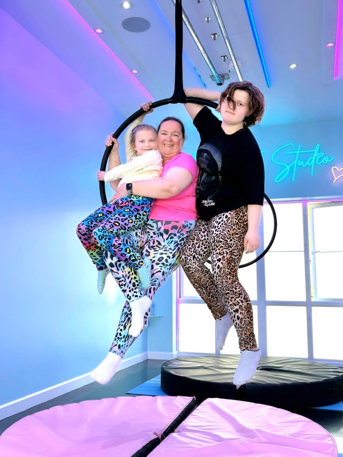 We absolutely loved having Emma and her daughters Rosie & Ellie, join us for an aerial hoop private this week during half term ๐
We adore seeing parents in the studio leading by example and showing their little ones that we exercise because we love our bodies and that it doesnโt have to be a chore. Infact, it can be a really fun way to spend time together โจ
Creating positive relationships with exercise from a young age is so important and we love being a part of moments like these, that make fitness feel fun and empowering ๐ช๐ป
Thanks for coming with the girls Emma and we hope to see you all again very soon ๐ฉท๐ฉท๐ฉท
- - - - - - - - - - - - - - - - - - - - -
๐ Find us: Elements Studio, TN23 3RX
๐ Email: info@elements-studio.co.uk
๐ฌ Insta / Facebook: @elementsashford
๐ฑ Text / WhatsApp: 07794138855
๐ Website: www.elements-studio.co.uk
- - - - - - - - - - - - - - - - - - - - -
#elementsashford #ashfordkent #aerialhoop #kidshoop #hoop