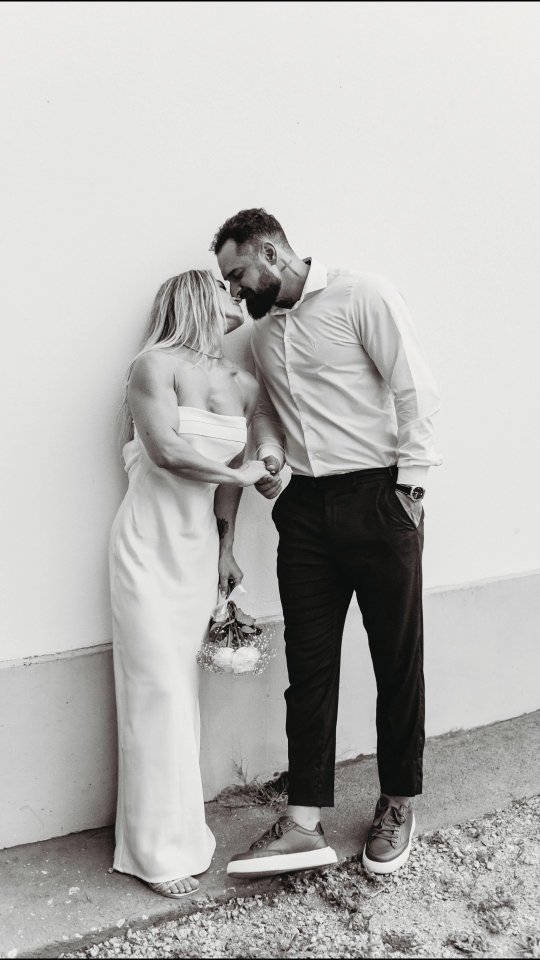 Luana e Guilherme
Em um ensaio para anunciar a união 🩷