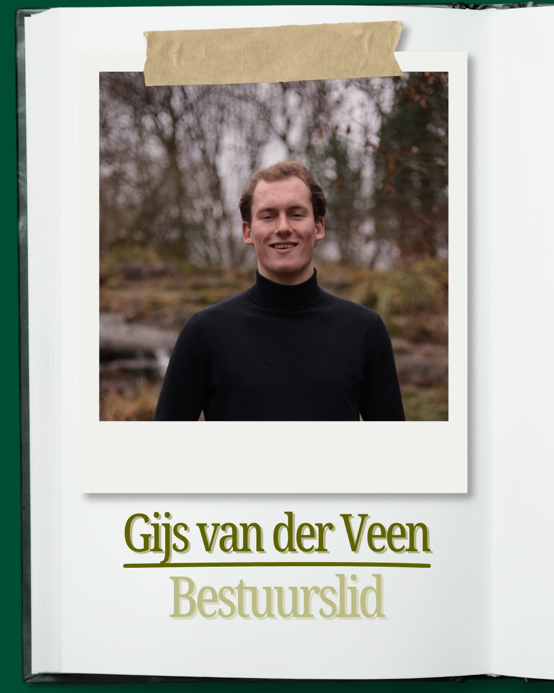 Last but not least!! Vandaag willen we jullie aan het laatste lid van de commissie voorstellen. En dat is niemand minder dan Gijs (of Bas)😉🏑🍻