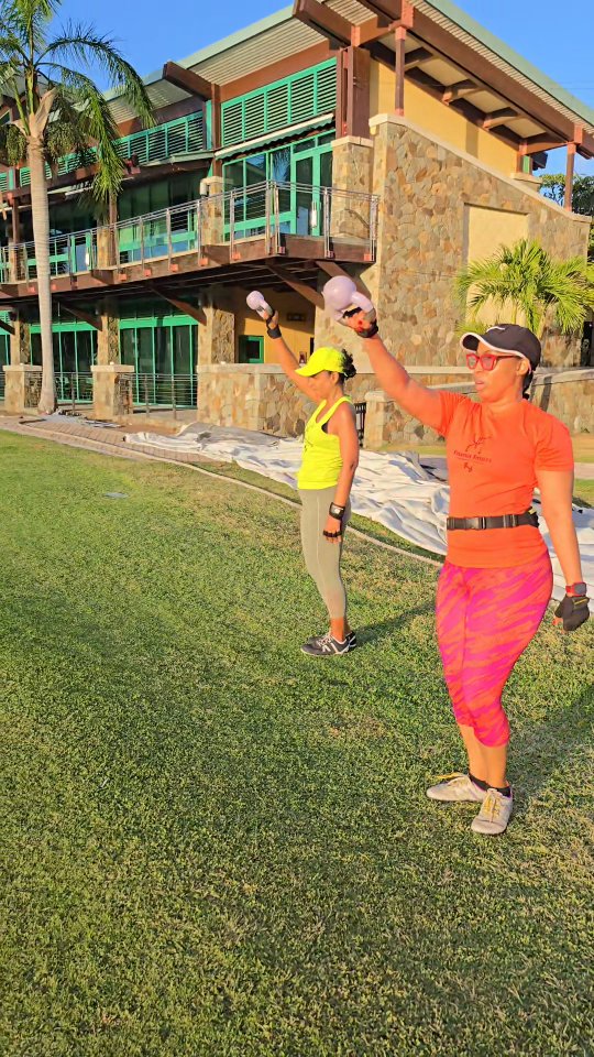 Kreative Fitness- Total Body Cardio and core stability training today. Fun Times
1 mile of Fitness- Live, Love & Laugh, Train.
#KreativeFitness #totalbodyworkout #antiguaandbarbuda #fittok #movementthatinspires