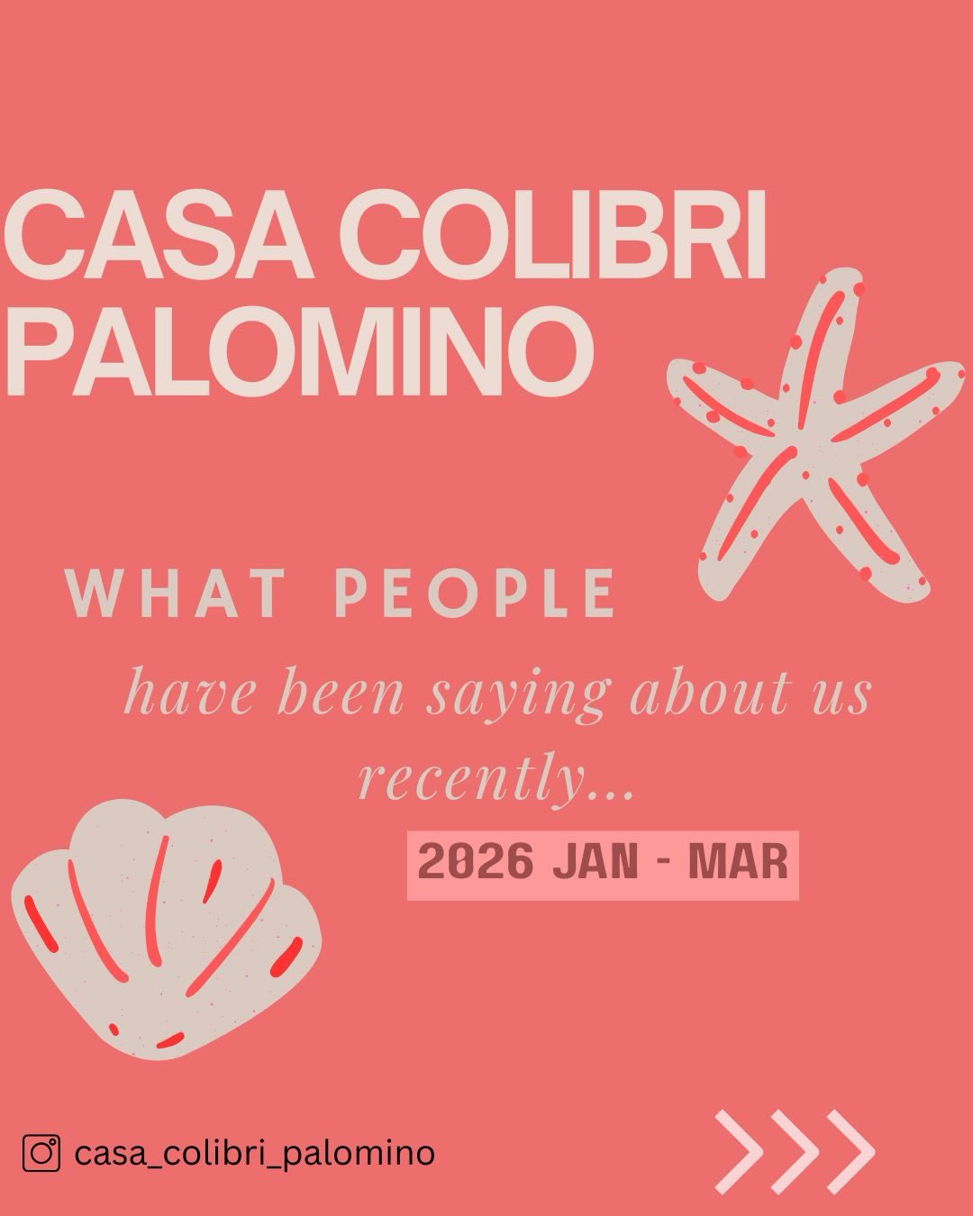 💗Recent words from our guests @casa_colibri_palomino
🌸Nothing makes us happier than knowing you enjoyed your stay, the breakfast, Yoga and hike, and left with beautiful memories.
#HappyGuests
#palominoguajira
#TravelColombia
#healthybreakfast