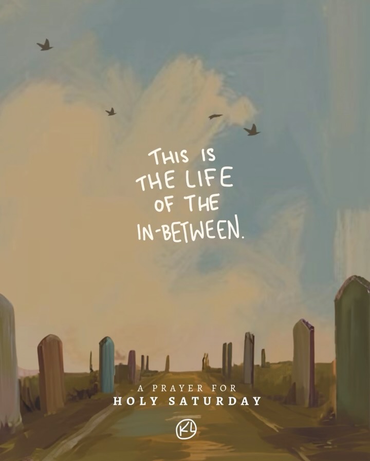 A Poem for Holy Saturday
Luke 17:20–21
Being asked by the Pharisees when the kingdom of God would come, he answered them, “The kingdom of God is not coming in ways that can be observed, nor will they say, ‘Look, here it is!’ or ‘There!’ for behold, the kingdom of God is in the midst of you.”
Romans 8:23
And not only the creation, but we ourselves, who have the firstfruits of the Spirit, groan inwardly as we wait eagerly for adoption as sons, the redemption of our bodies.
Matthew 13:31–32
He put another parable before them, saying, “The kingdom of heaven is like a grain of mustard seed that a man took and sowed in his field. It is the smallest of all seeds, but when it has grown it is larger than all the garden plants and becomes a tree, so that the birds of the air come and make nests in its branches.”
1 Corinthians 13:12
For now we see in a mirror dimly, but then face to face. Now I know in part; then I shall know fully, even as I have been fully known.
Hebrews 2:8–9
putting everything in subjection under his feet.” Now in putting everything in subjection to him, he left nothing outside his control. At present, we do not yet see everything in subjection to him. But we see him who for a little while was made lower than the angels, namely Jesus, crowned with glory and honor because of the suffering of death, so that by the grace of God he might taste death for everyone.
1 Corinthians 15:25–26
For he must reign until he has put all his enemies under his feet. The last enemy to be destroyed is death.