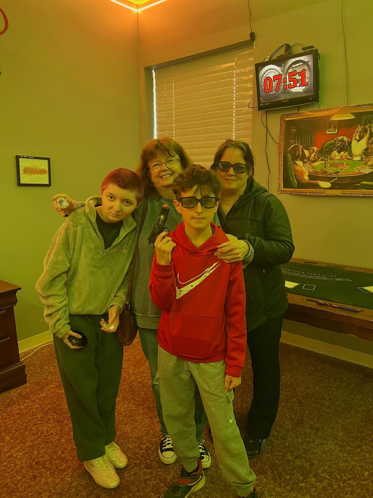 What a fun day! This team made it out of both rooms! Can’t wait to have y’all back for our new room! #escaperoom #fun #challengeaccepted #winner #recordsetter