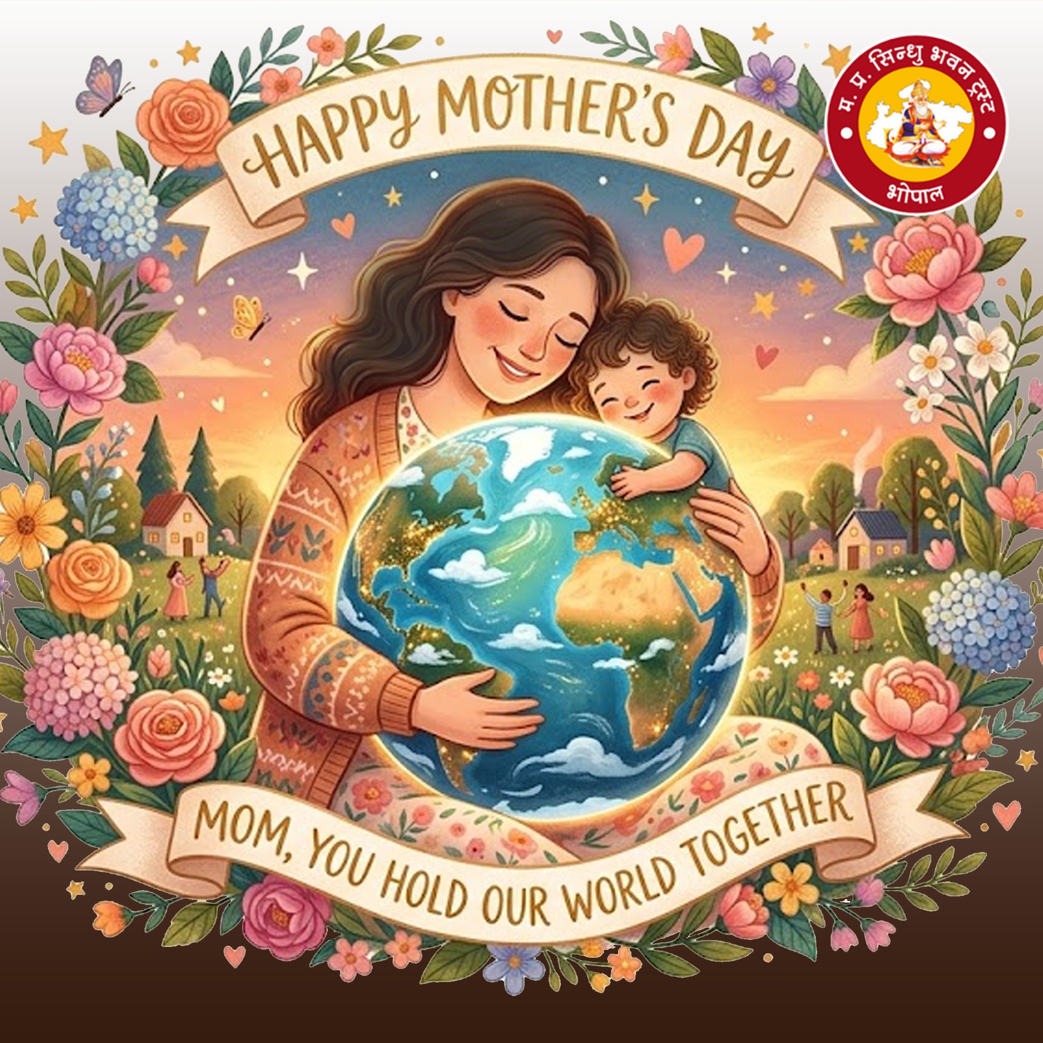 🌷 **Happy Mother’s Day** 🌷
A mother is the purest form of love — a symbol of strength, compassion, and endless sacrifice. Her blessings become our greatest strength, and her teachings shape our journey through life.
On this special occasion, **MP Sindhu Bhawan Trust** extends heartfelt gratitude and सम्मान to all mothers — the pillars of every family and the soul of every home.
**“Mother’s love is the first blessing we receive, and the greatest gift we cherish forever.”** ❤️
Wishing every mother a beautiful day filled with love, respect, and happiness.
**Happy Mother’s Day!** 🌸🙏
#HappyMothersDay #MPSindhuBhawanTrust #MotherLove #RespectForMothers #Gratitude #CelebratingMotherhood #Blessings #FamilyValues