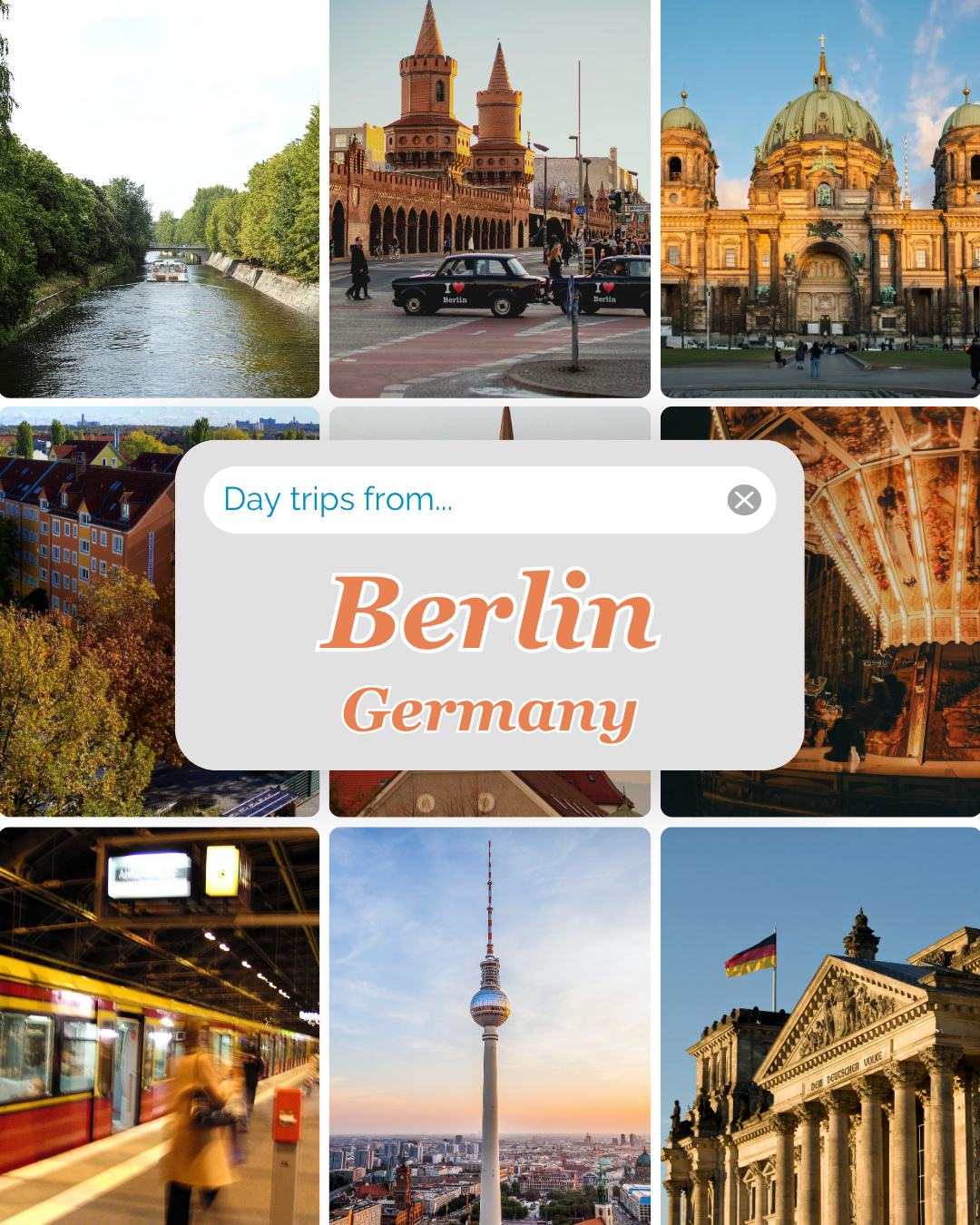 Five unforgettable day trips from Berlin your clients will thank you for 🇩🇪
Potsdam: Encourage clients to rent bikes—many of the parks and palace grounds are best explored on two wheels.
Dresden: Book early morning departures to maximize time, especially for clients interested in museums and architecture.
Leipzig: Position Leipzig as a “Berlin alternative” for clients who want a similar vibe with fewer crowds.
Spreewald: Suggest a guided boat tour for first-time visitors—it’s the easiest way to understand the region’s unique landscape and culture.
Wittenberg: Pair this with a Berlin history itinerary for clients interested in religion, philosophy, or European heritage.
Save this for your clients next trip!
#travel #traveladvisor #berlin #germany #daytrip