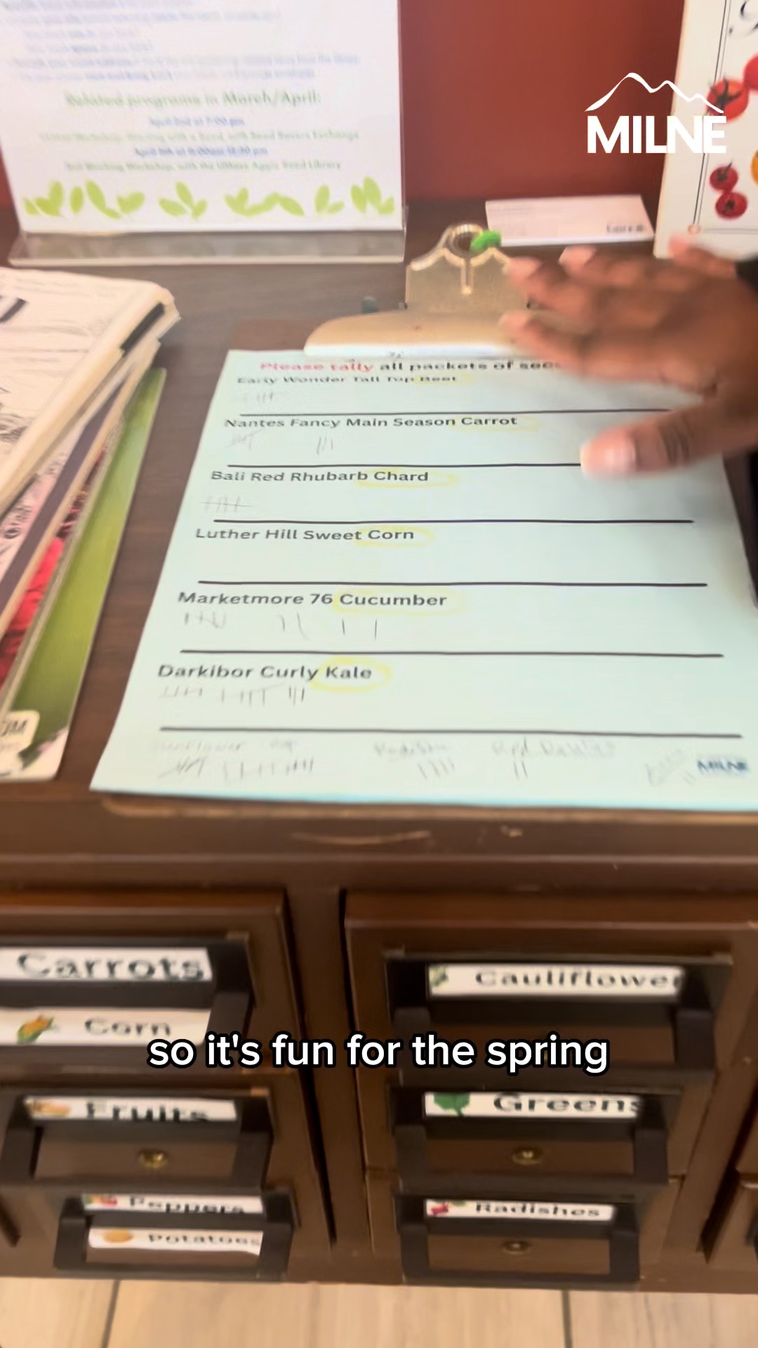 On today’s Mini-Mic Monday, learn more about the passive programs we have going on at the library! 🎨🔥🌱🐦Disclaimer: Brianna and Val were tired during the filming of this mini-mic, thus the goofy nature presented.
#library #programs #seedlibrary #poetrymonth #crafts #spices #displays #fun