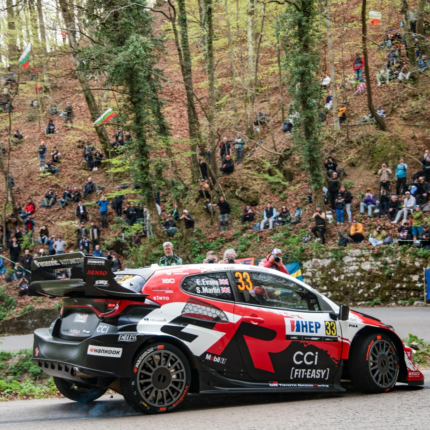 All set for the challenge of Croatia 🇭🇷 👊🏻
We’re ready to get going in Croatia. Shakedown was done this morning and everything felt ok. It’s been a demanding recce with a lot of new stages, so the focus has been on getting all the information down as accurately as possible.
The stages are likely to get polluted, with plenty of cutting, so we’ll have to wait and see!
Looking forward to getting started tomorrow morning!
#EE33 #CroatiaRally #ToyotaGAZOORacing