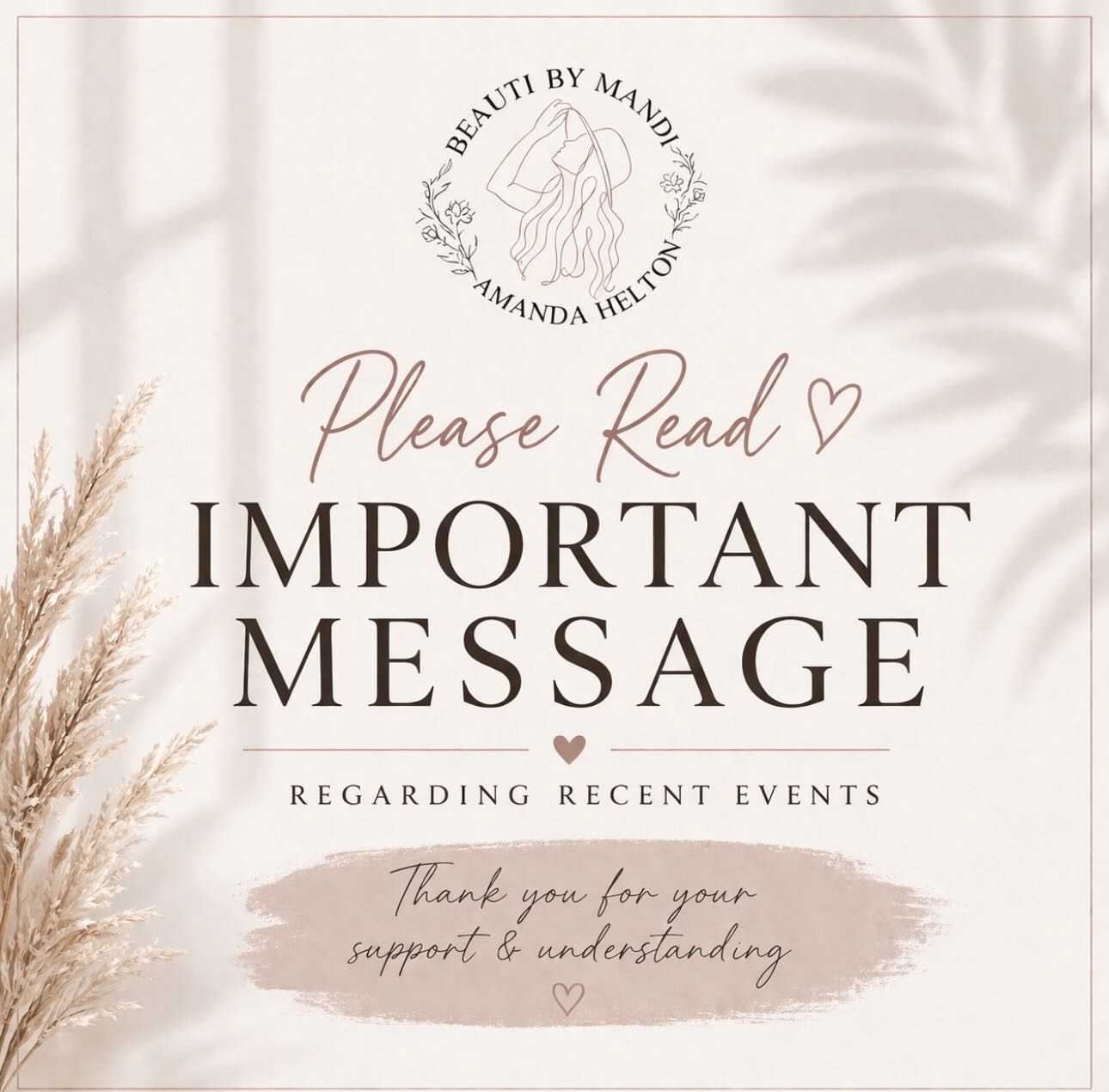 A message to my clients, family, friends & business community 🤍
There has been ongoing harassment, false information, and direct outreach not only toward me, but now toward my clients, family, friends, past coworkers, and business connections. People are being contacted and tagged in an attempt to involve anyone associated with me.
This has crossed a line and is currently being handled through the proper legal channels.
I also want to acknowledge the court document being shared. I take accountability for my part, but what’s being circulated lacks context. It reflects a reimbursement to a plaintiff for monies paid—not a direct payment to the individual making these claims.
There was also a documented bookkeeping error on the funeral home’s end. While I have supporting documentation, pursuing that further would require additional legal action, and at this time I am choosing to move forward and focus on my family, my clients, and my peace.
If you have been contacted, tagged, or pulled into this—I am truly sorry.
Please:
• Do not engage
• Do not respond
• Feel free to block or ignore
If you receive anything, I would appreciate screenshots for documentation as this is being handled appropriately.
Thank you for your continued support and respect.
Continued harassment and interference with my business relationships will be documented and addressed accordingly.