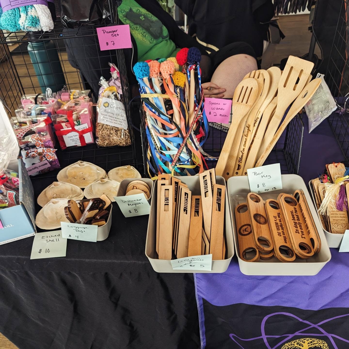 All setup for the @eastie_artisan_fair ! Come check us out! #smallbusiness #shoplocal #eastieartisanfair #eastboston #bostonsmallbusiness