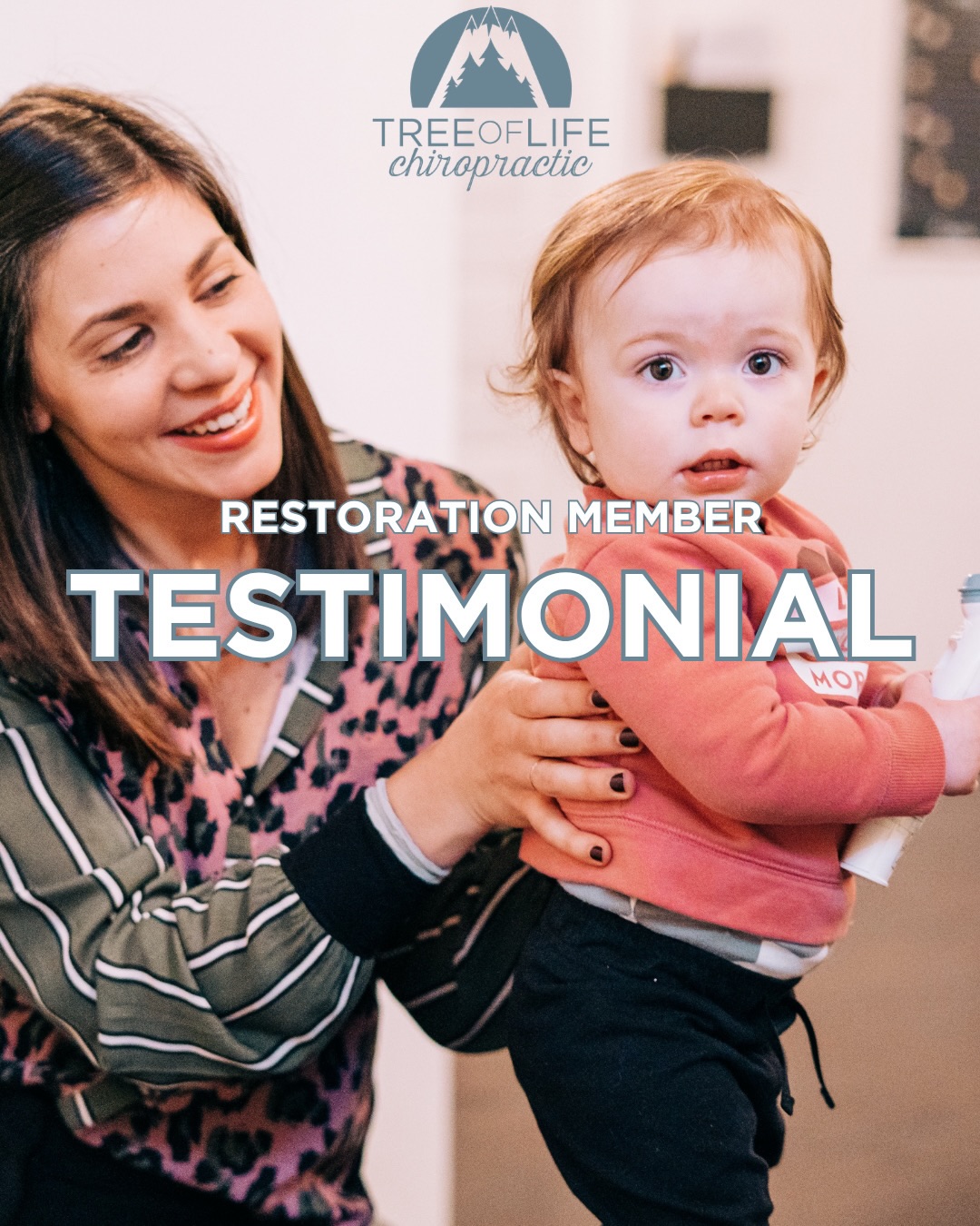 If your baby is struggling with torticollis and you just want to help them be comfortable, read this mama’s testimony about bringing her infant to Tree of Life:
“My baby strongly preferred holding his head to one side. His torticollis made it hard to feed him and made tummy time difficult. Since coming here, I have seen significant improvement!” - Jess T.
#tolcroctestimonial #pediatricchiropractor #pediatricchiropractic #rochesterny #rochesterpediatricchiro