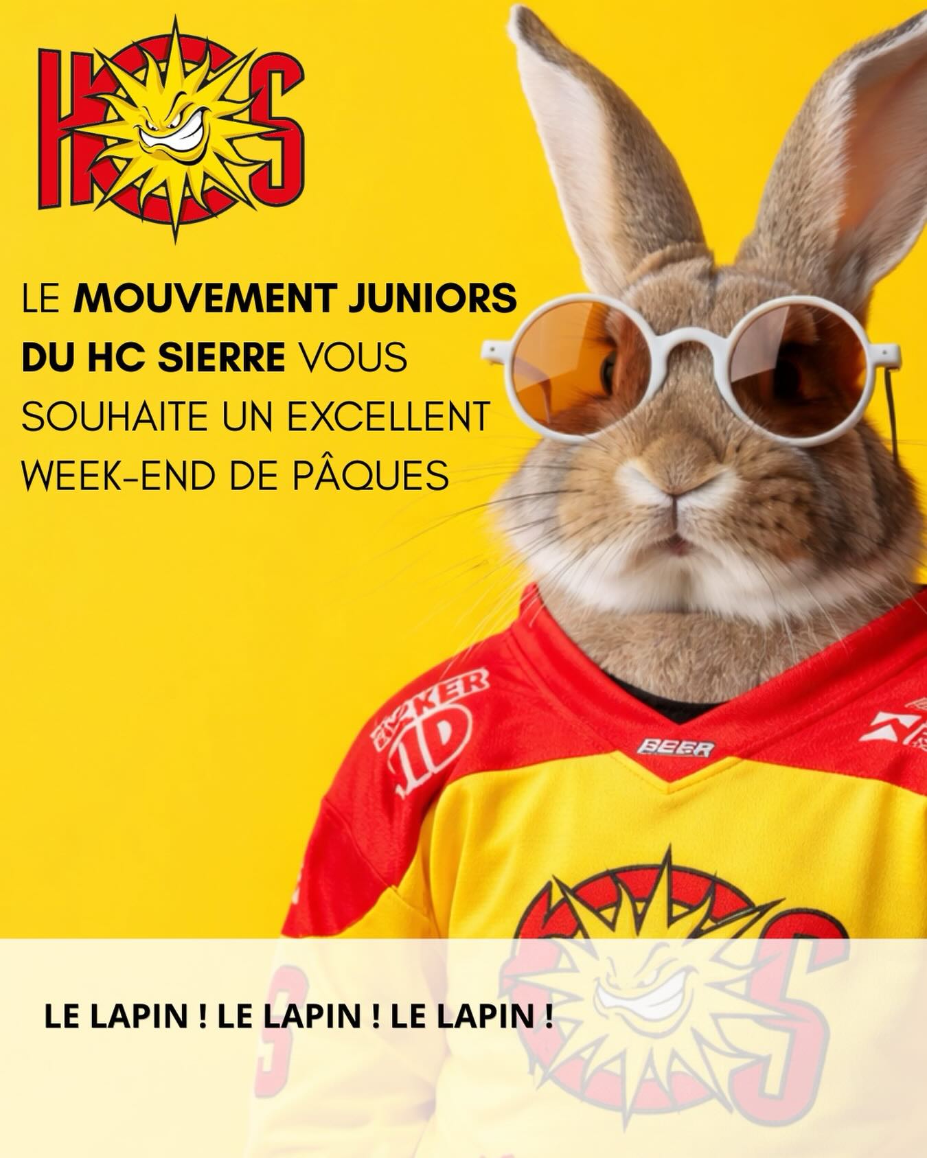 « Joyeuses Fêtes de Pâques » 🐰
Le Lapin! Le Lapin ! Le Lapin! T’as la réf?
#kisscool