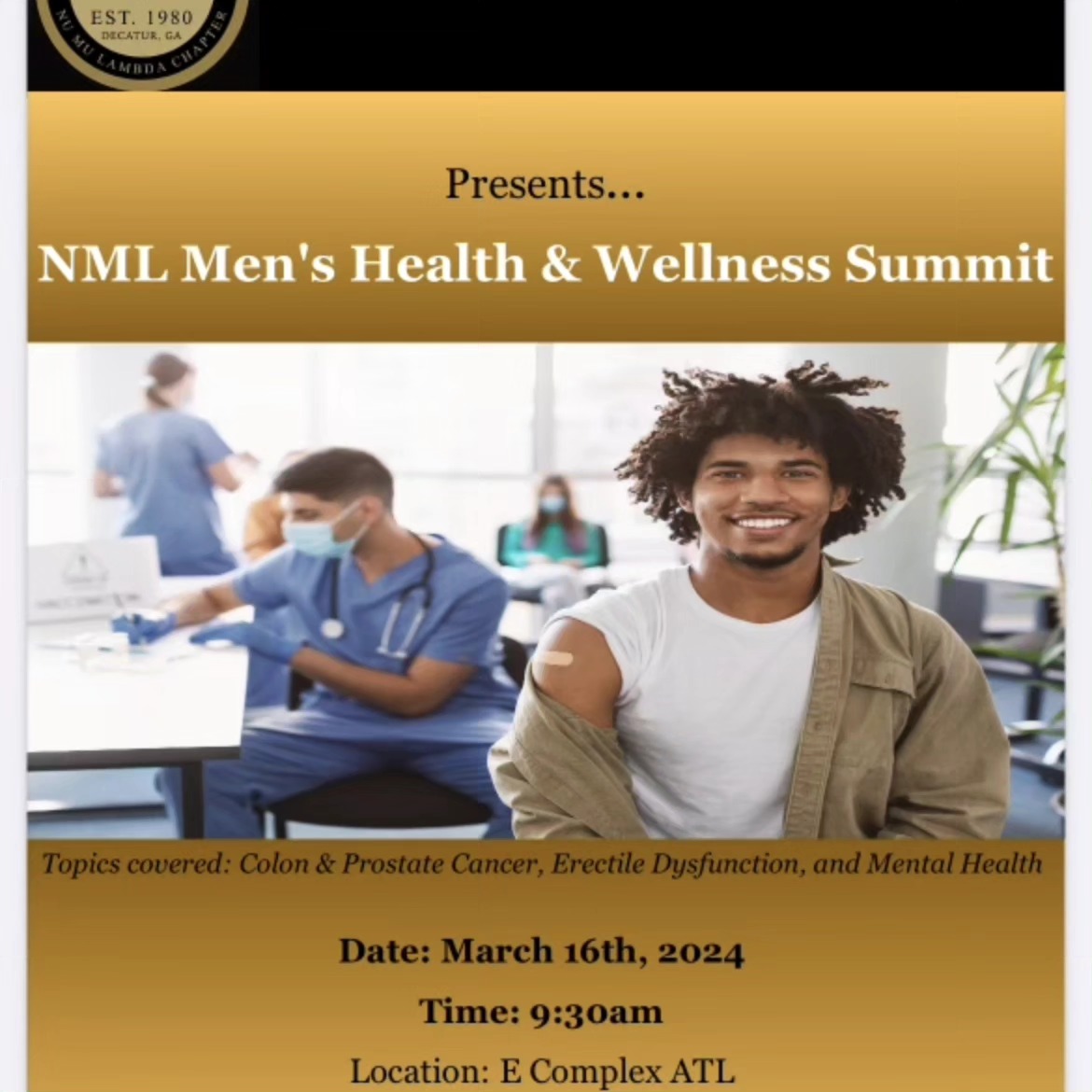 This was an amazing Day, seeing my Black men coming together to discuss health and mental health. We were being taught by Black Doctors. It was a blessing being in the room with them. Conversation that were had, were needed!