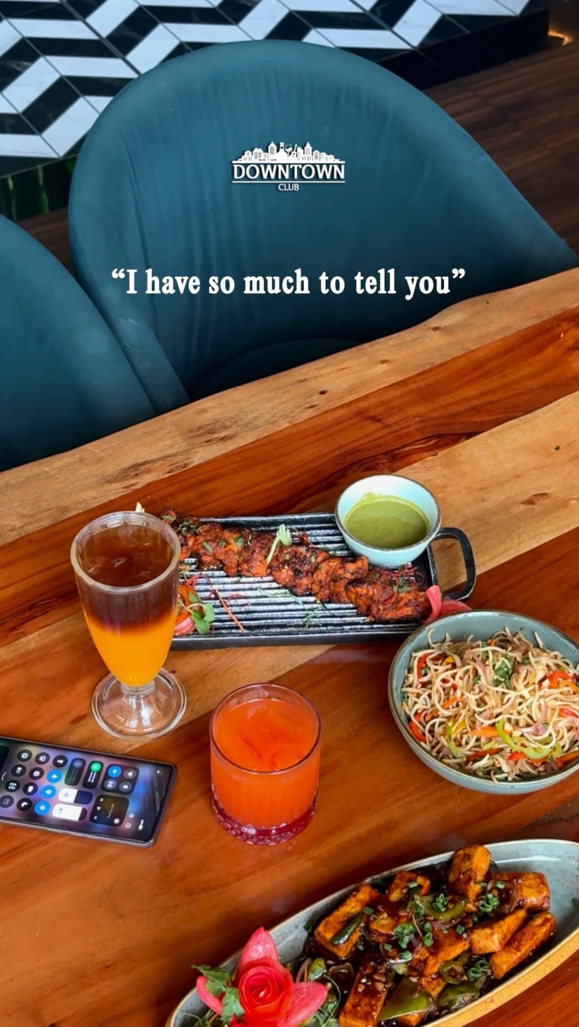 I have so much to tell you… 🍸✨
Let’s not text it.
Let’s take it to Downtown.
Good food, better drinks, and
50% OFF on your entire bill, sounds like the right plan already. 🍝🍹
📍 Grand Highstreet, Hinjewadi
📞 +91 9209298299
#LetsMeetAtDowntown #PuneNights #OutOfTheGroupChat