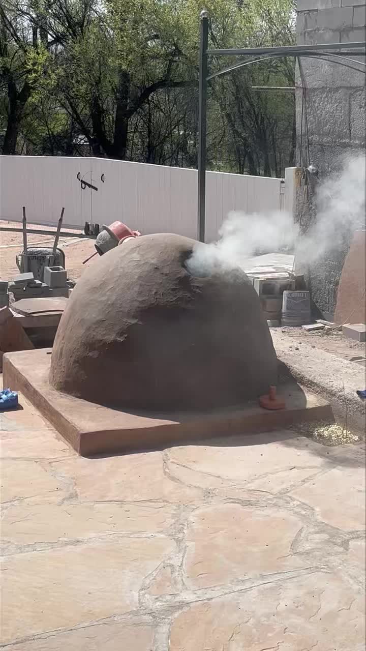 First fire on the Orno