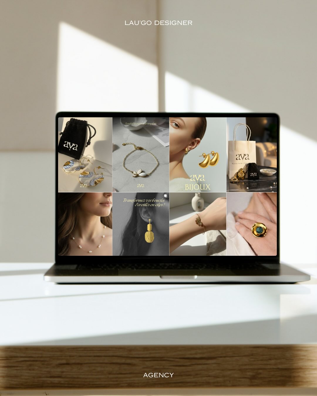 Il y a des collaborations qui s’installent dans la durée… et celle-là en fait partie 🤍
Être le partenaire communication d’une marque de bijoux, c’est un vrai plaisir au quotidien !
Depuis plusieurs mois, j’accompagne @bijoux_ava et je prends soin de leur image sous toutes ses formes :
→ Réseaux sociaux : stratégie, contenu, régularité
→ Shooting produit : des visuels à la hauteur de leurs créations
→ Supports de communication : du print au digital
C’est exactement ce genre d’accompagnement global que j’aime proposer à mes clients.