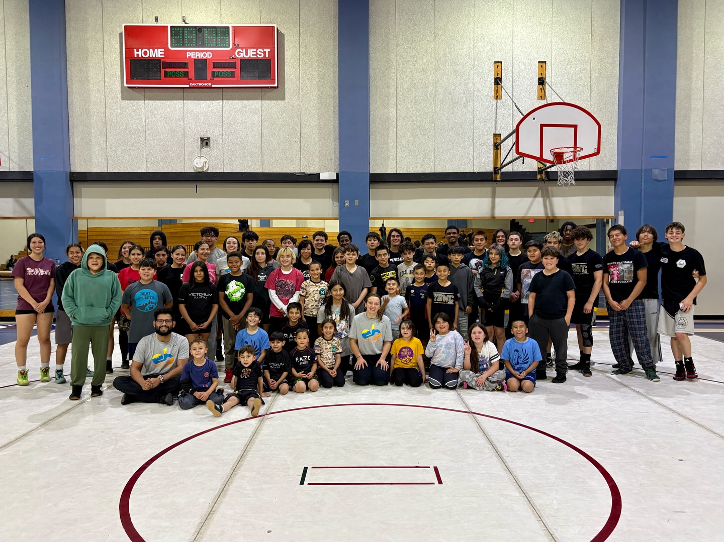 On Friday, April 3rd, Beat the Streets LA’s Antelope Valley program hosted a youth wrestling clinic with guest clinician Emma Bruntil. More than 60 athletes showed up for the clinic, with girls making up half of the attendees—a strong sign of how much girls wrestling is growing in our community.
Emma Bruntil, a 3x World Team member, 2x NCAA champion, and 5th in the world at 68 kg, led athletes through a series of drills that worked for all experience levels. She kept things hands-on and easy to follow, giving athletes techniques they can keep building on after the clinic.
Events like this help give access and opportunity. Athletes had the chance to learn directly from someone who’s competed at the highest level, ask questions, and see how she approaches the sport. For many of the girls, it was a chance to see what’s possible as the sport continues to grow with newly sanctioned girls leagues.
We are grateful to Emma Bruntil for taking the time to support our community, as well as to the families and athletes who participated. And Thank you to Antelope Valley Coach Jose Ramos for creating the opportunity to have the clinic.