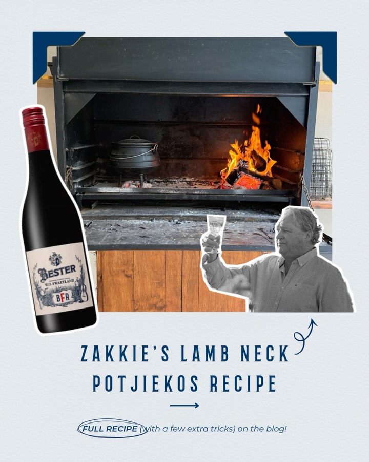 There’s something about a lamb neck potjie and a slow afternoon fire that just feels like home 🍷🔥
No complicated ingredients. No chefy nonsense. Just good meat, steady coals, a black pot, and enough time for the flavours to properly come together while everyone stands around the fire pretending not to snack before dinner.
This is the kind of food that was made for long conversations, second helpings, and a generous glass of BESTER Family Red on the side.
Rich, hearty, and properly South African. Save this one for your next fireside gathering.
Full recipe on the blog >> https://www.besterwines.com/post/zakkie-s-lamb-neck-potjiekos-recipe
Email @zakkiebester at zakkie@besterwines.com to get your 🍷 delivered to your door throughout SA!
#BesterFamilyWines
#BesterFamilyRecipes
#BesterFamilyRed
#RedBlend
#SwartlandWines