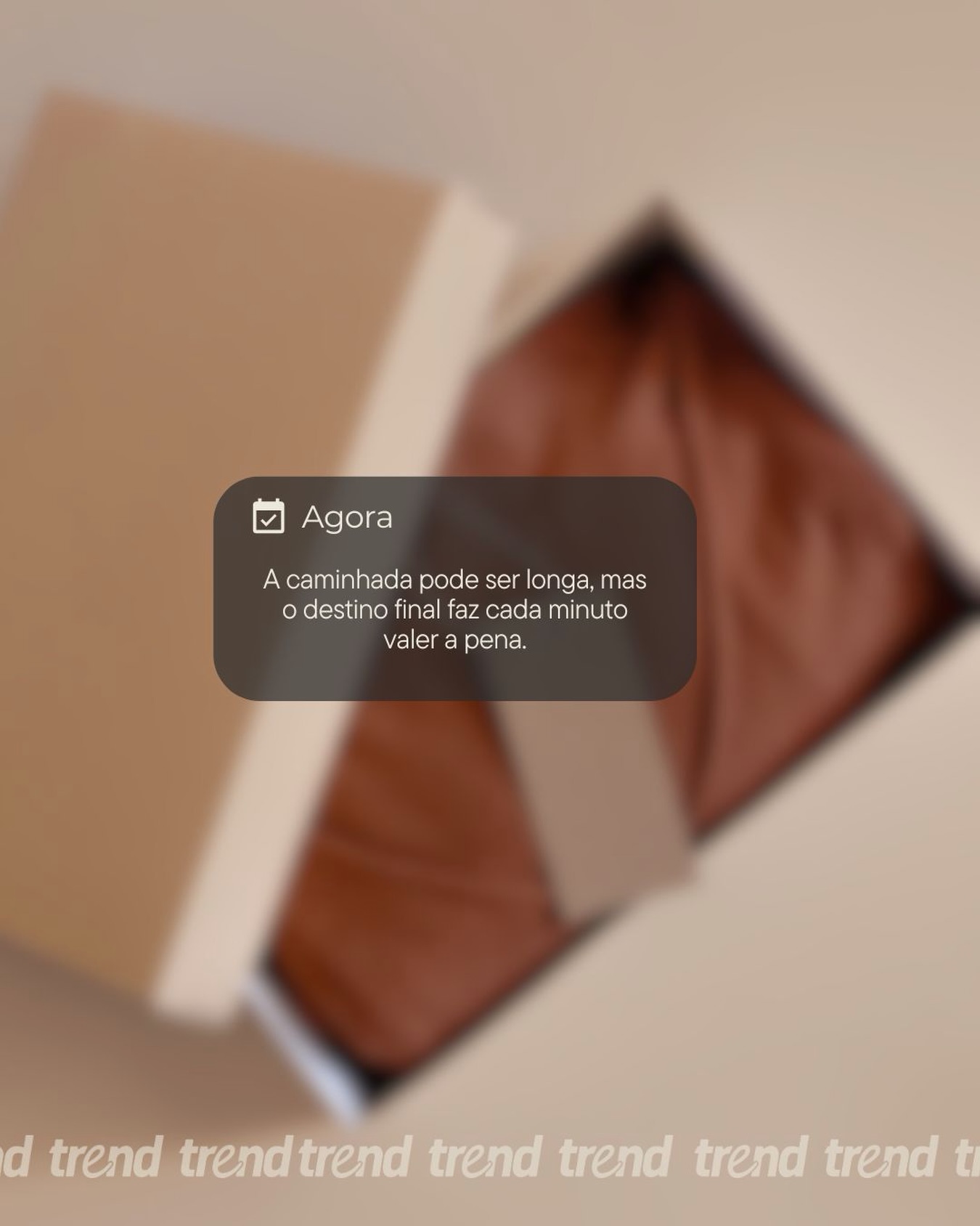 O momento é agora.
Cada passo te aproxima da sua melhor versão.
Não adia. Não trava. Só vai.
⚡ Salva esse post pra não esquecer disso.
👉 E vem viver esse movimento com a Trend.