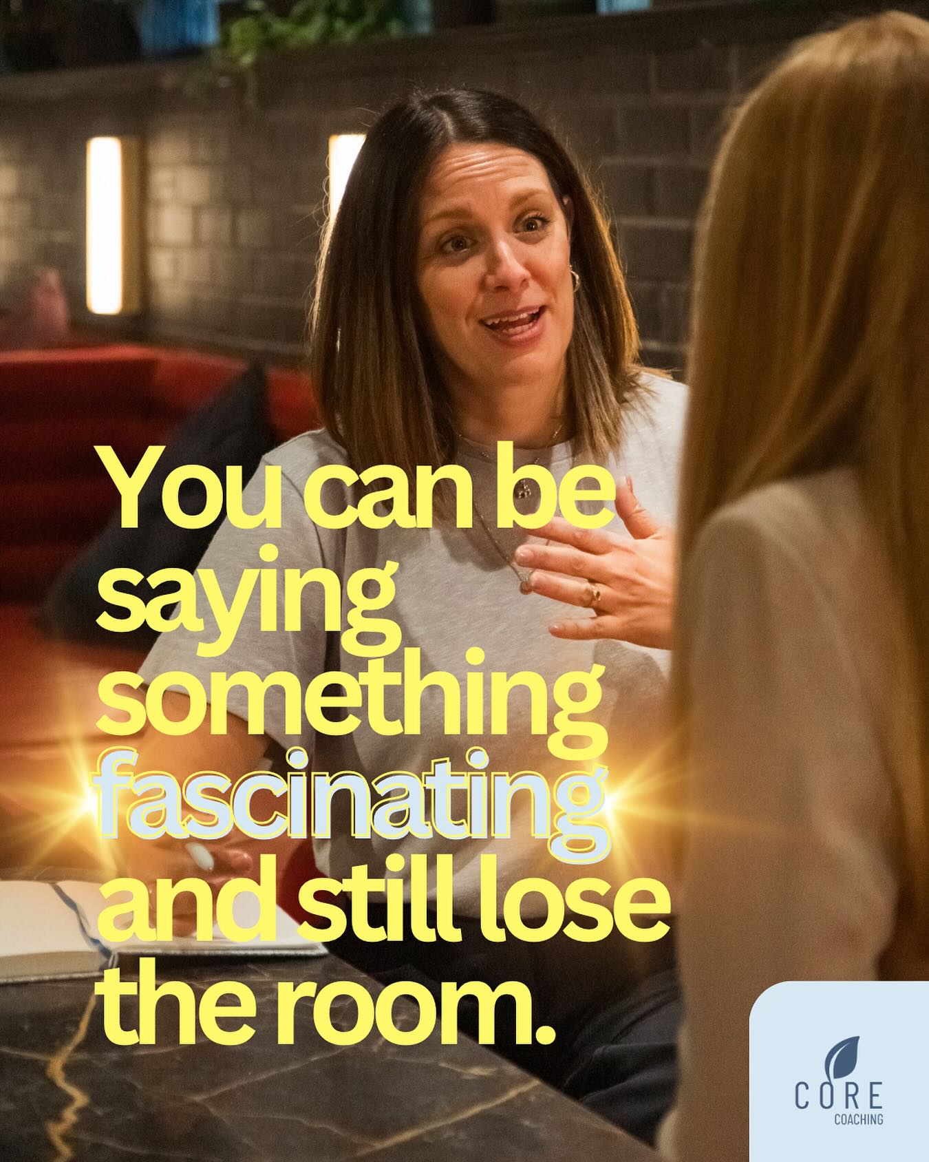 I’ve definitely been in rooms where someone is speaking, they clearly know their stuff and it’s interesting.
You’re hearing what they are saying and could probably repeat back what they said but you’re not really taking it in.
It’s not about the content, it’s something in the way it’s being delivered. There’s a disconnect between the clearly fascinating content and the delivery.
This gap is the exciting bit for me. 👏
When it is filled, when someone is really with themselves and with the people in front of them, you don’t have to work to listen, you just stay.
This is the kind of thing I’ve been working with a lot recently, especially with people who hold space for others.
“How can I make my sessions land better?”
“I want to really engage my audience.”
“Is there a way to be me and present my workshops more powerfully?”
This isn’t about adding more but about engineering what’s already there to actually land and learning the skills to project your confidence.
This is exactly the kind of thing I’ll be exploring next week. How to hold attention in a way that actually lands, without forcing it or performing it.
Hold The Room
15/04/26
£47 online
Link in bio to book
#comfortableconfidence #holdtheroom #facilitators #coaches #spaceholders #publicspeaking #confidencecoach #presence #embodiedconfidence #communication #leadershippresence #authenticconfidence