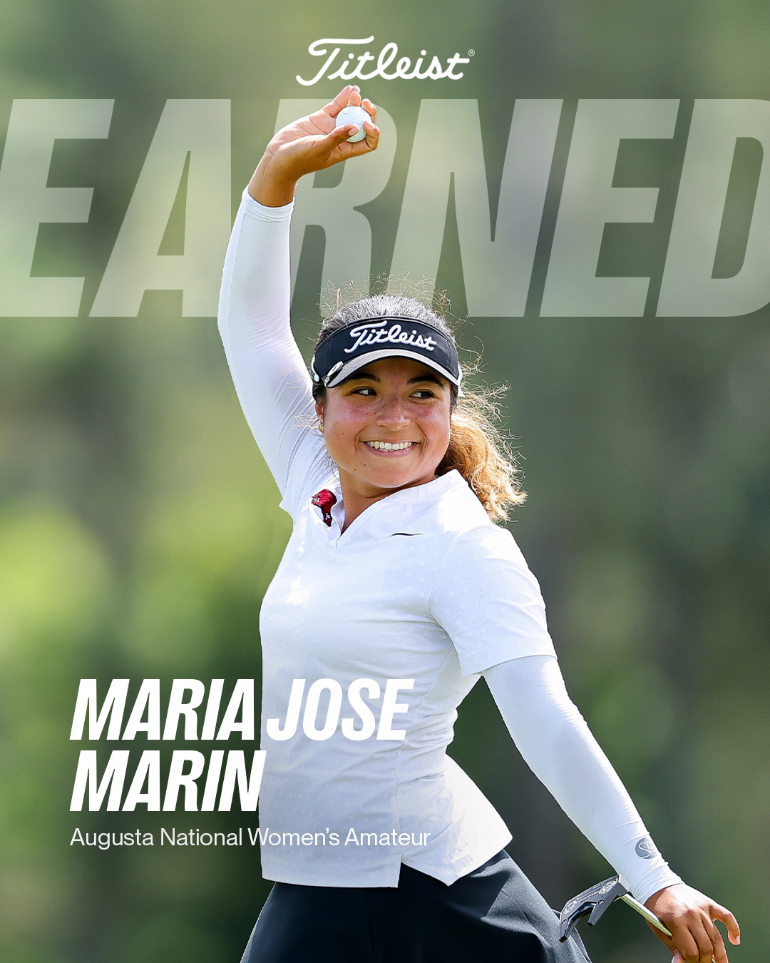 Histórico: María José Marín Campeona en Augusta - Titleist No. 1 en el ANWA 🏆
La colombiana se consagra en Augusta National y lidera una semana en la que Titleist vuelve a ser la elección de las mejores aficionadas del mundo.
¿Qué hay en la bolsa de la campeona del Augusta National Women’s Amateur?:
🔹 Pelota de Golf Titleist Pro V1x
🔹 Driver TSR3 (9.0°)
🔹 Madera de Fairway GT3 (18.0°)
🔹 Hierros T200 (5–P)
🔹 Wedges Vokey Design SM10 (48.10° F, 52.12° F, 56.08° M)
🔹 Putter Scotty Cameron Phantom Black 7
TITLEIST LA ELECCIÓN NÚMERO 1 EN EL AUGUSTA NATIONAL WOMEN’S AMATEUR
La Pelota, Drivers, Hierros, Utilities y Wedges más utilizados por las mejores aficionadas del mundo 🌍
🔸 51 jugadoras (71%) confiaron en la Pelota de Golf Titleist Pro V1 y Pro V1x 🔥
🔸 Número 1 en Drivers (36%), Hierros (33%), Utilities (94%) y Wedges (44%) 💪
🔸 La Campeona, Subcampeona y seis (6) jugadoras dentro del Top-8 confiaron en Drivers, Hierros, Wedges y Putters Titleist, además de la Pelota de Golf Titleist ⛳
#Titleist