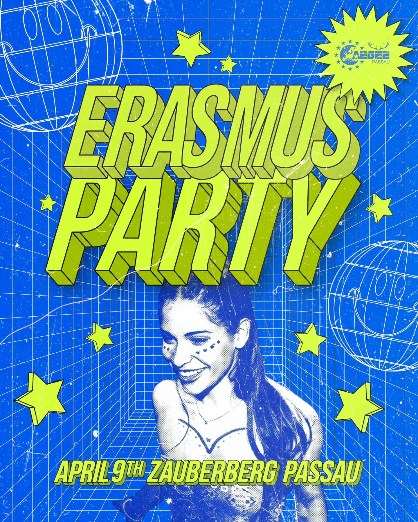 @aegeepassau ERASMUS PARTY ⭐️ Thursday, April 9th 10PM at Zauberberg Passau • 18+
Start your semester right with the infamous Erasmus Party by @aegeepassau! 🪩💃
10PM - 3AM
Tickets only at the door
hosted by / all details via @aegeepassau @hugoaegeepassau
18+ event, no exceptions
Bring a valid form of physical photo ID as proof of age!
We accept national ID cards, driver‘s licenses or passports. Other IDs, e.g. student IDs, or photos of the ID will not be accepted and entry will be denied.
—
Fotocredit: @lorenzschaefer.camera