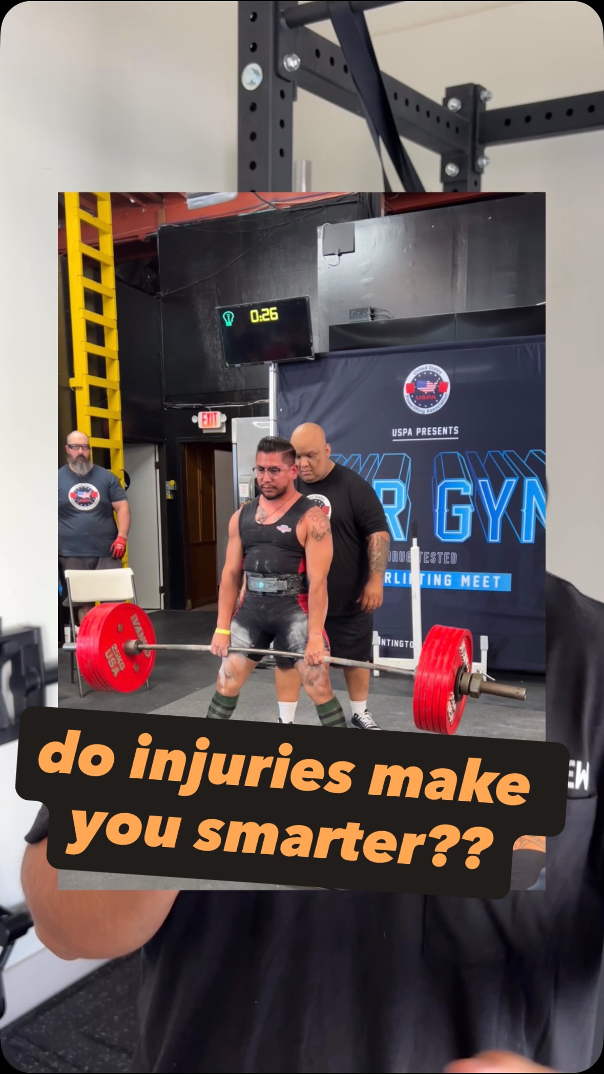 @notbaddan gets to the core of the powerlifter mindset 😳
I’ve been in the same place - I learned so much about anatomy, training, and rehab to address my own injuries.
It was the best baseline to go back to school and dive deeper into what actually works. Injury rehab with true intent.
_________________
Injury rehab built around one goal: getting you back to training stronger than before and moving with confidence. Dr. Andrew works with runners, lifters, and active adults through structured, progressive programs that address the root cause, not just the symptoms. This is rehab with a clear plan and a finish line in sight.
Long Beach, CA | Sports Chiropractic
#RunningInjuries #HybridAthletes #powerlifters #injuryrehabforbarbellsports
